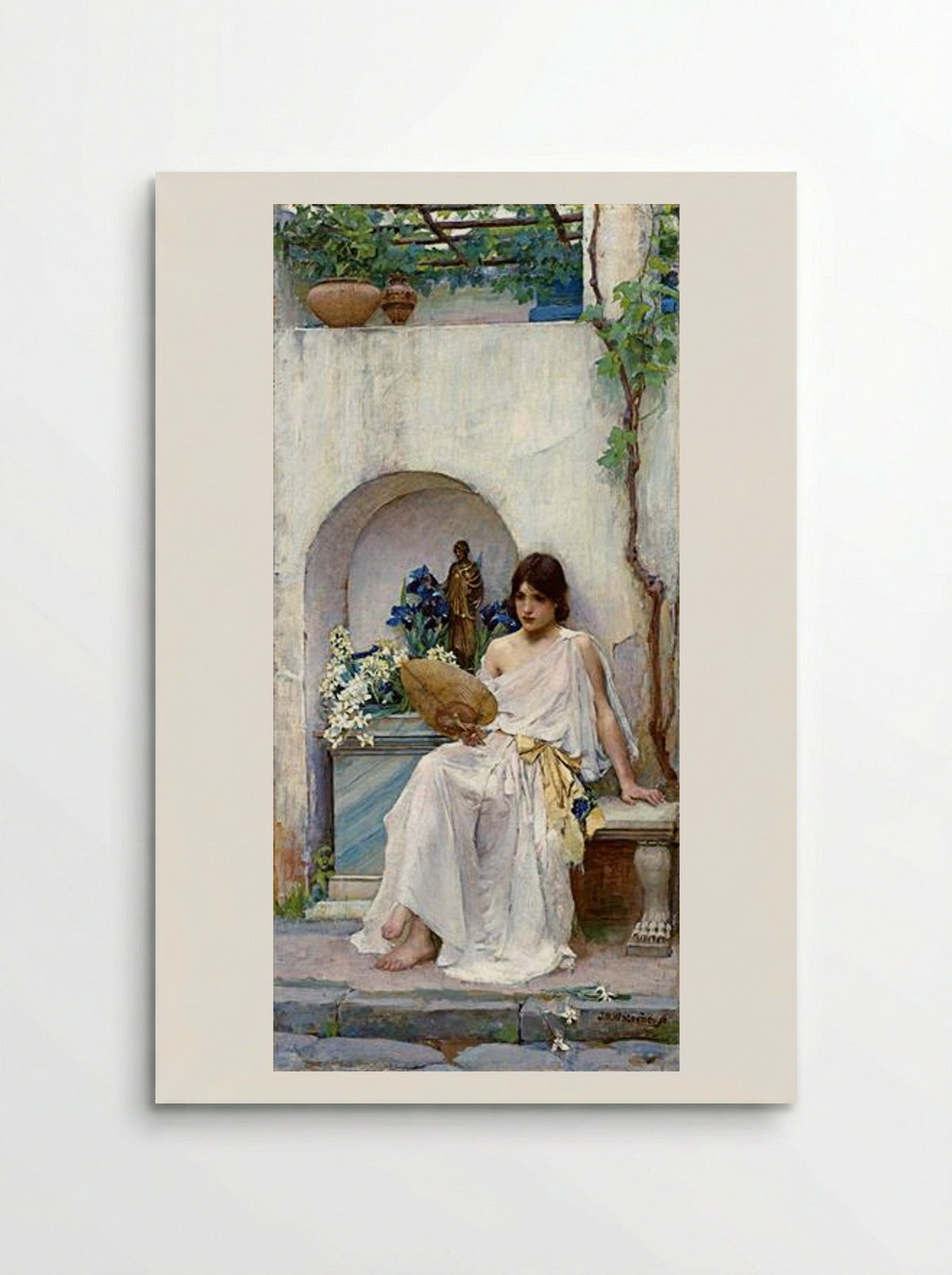 Flora - John William Waterhouse - Poster