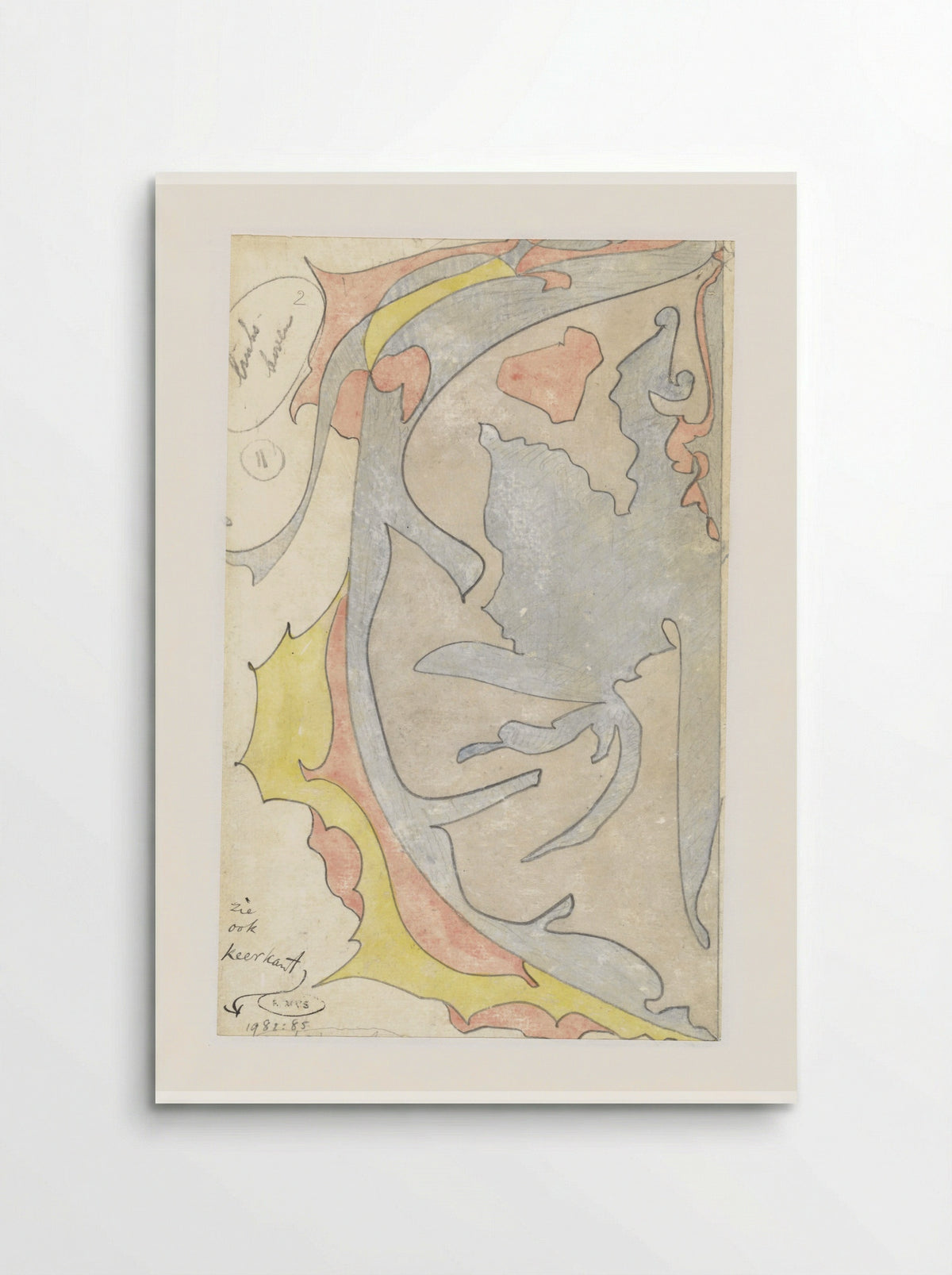 Floraal ornament - Theo Colenbrander - Poster