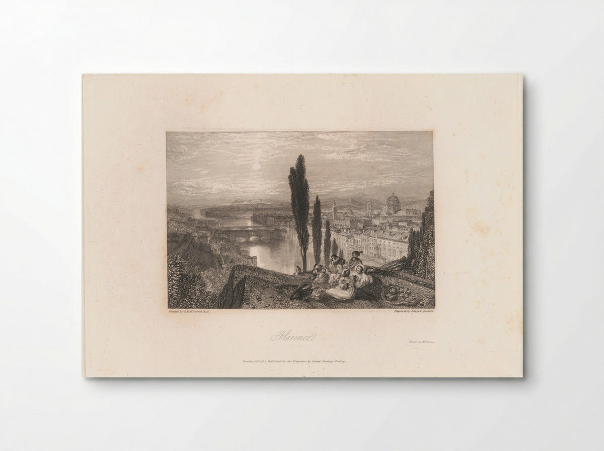 Florence - Edward Goodall - Poster