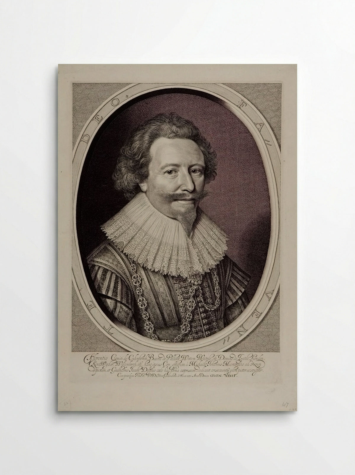 Florent II, Count of Culenborch - Willem Jacobszoon Delff - Poster