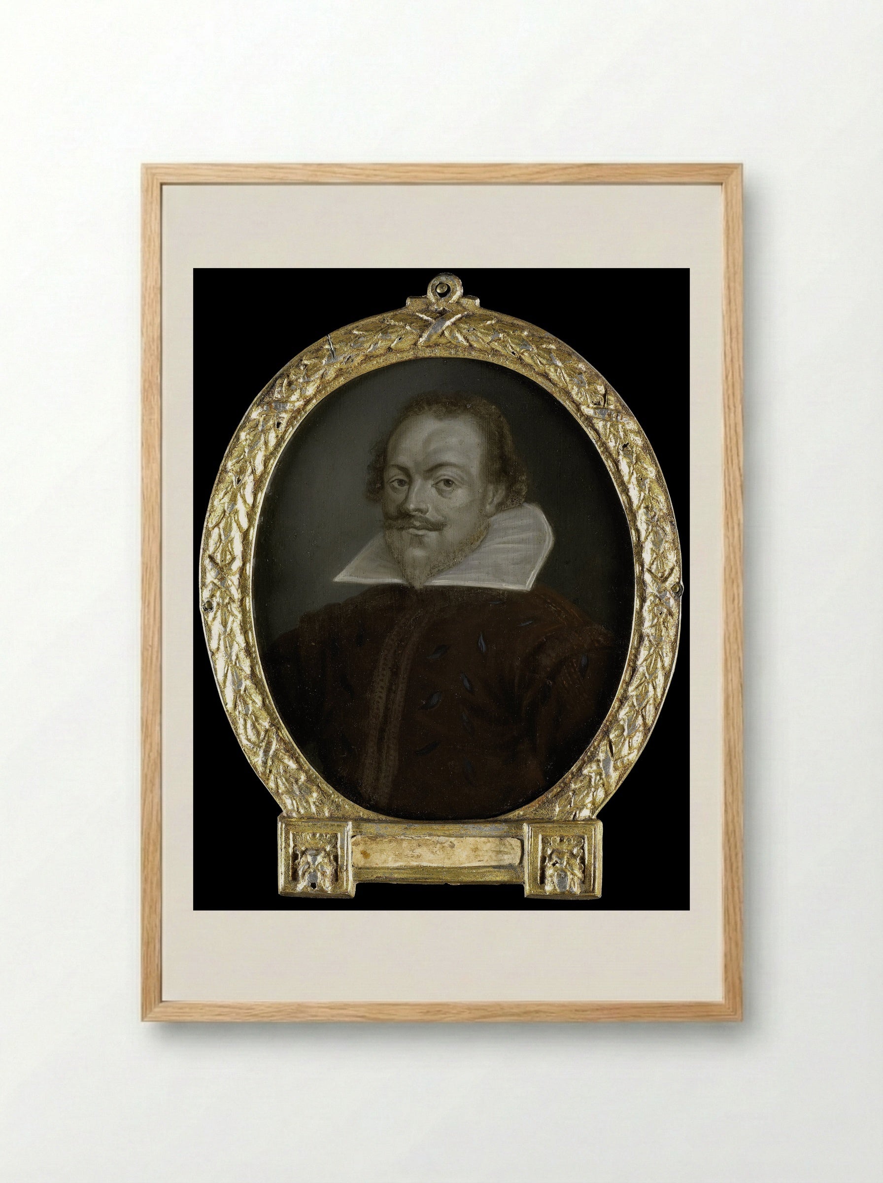 Florentius Schoonhoven (1594-1648) - Arnoud van Halen - Framed Print Wood