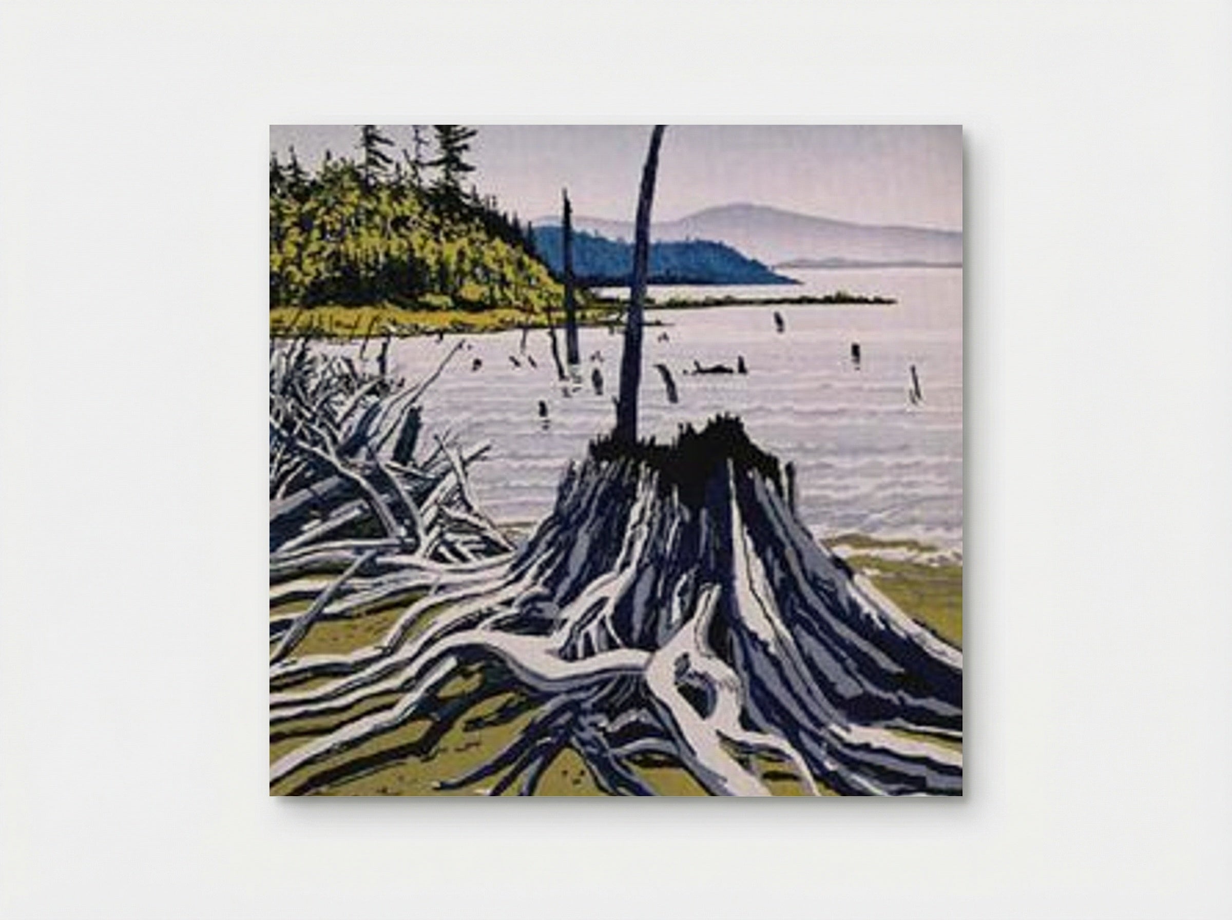 Flotsam-Allagash - Neil Welliver - Poster