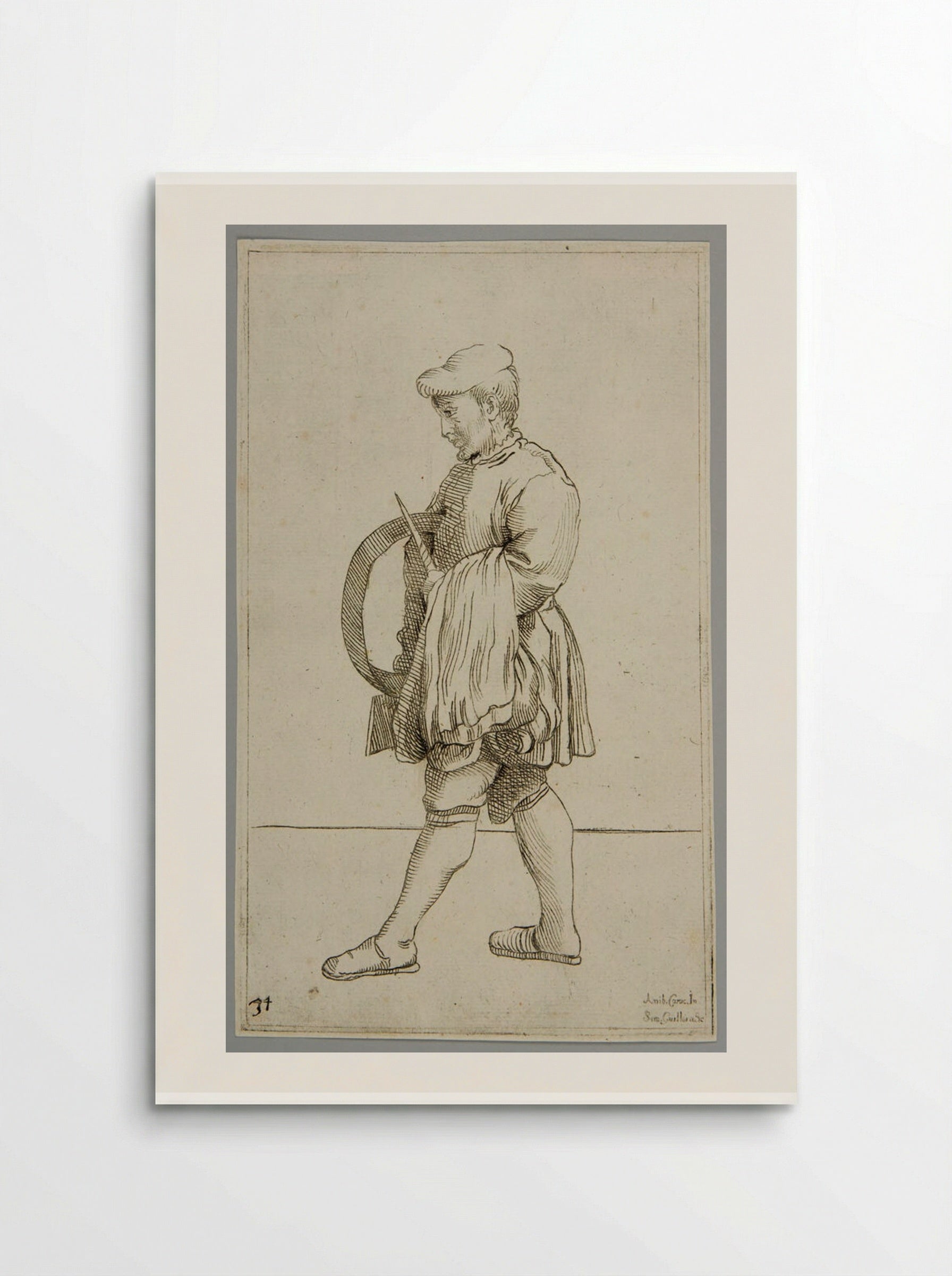 Flour Sifter!, plate 34 - Simon Guillain - Poster