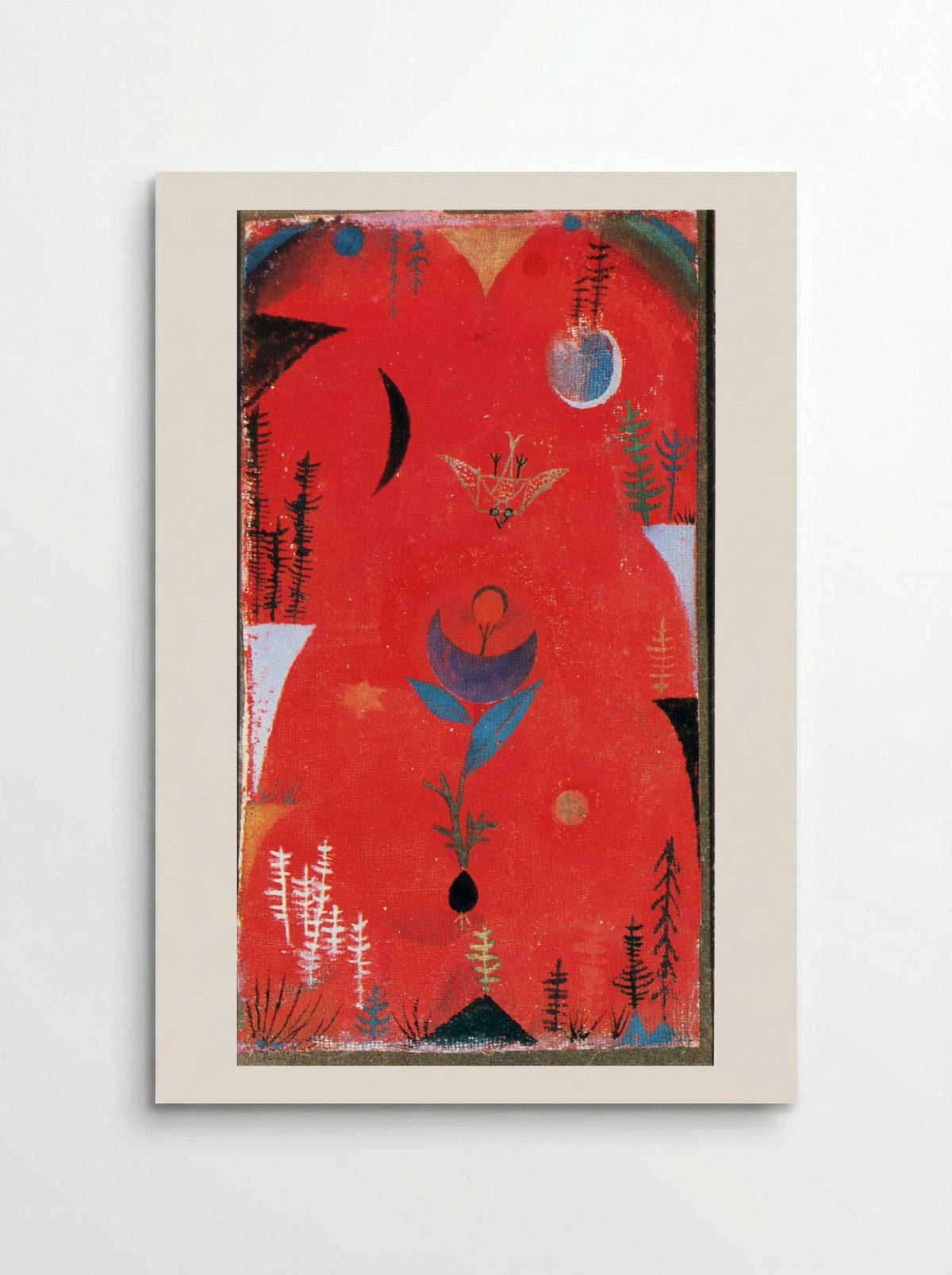 Flower Myth - Paul Klee - Poster