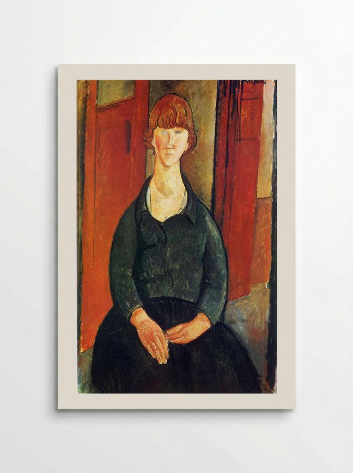 Flower Vendor - Amedeo Modigliani - Poster
