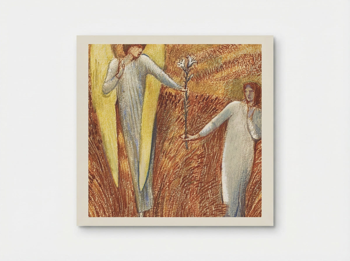 Flower of God - Edward Burne-Jones - Poster