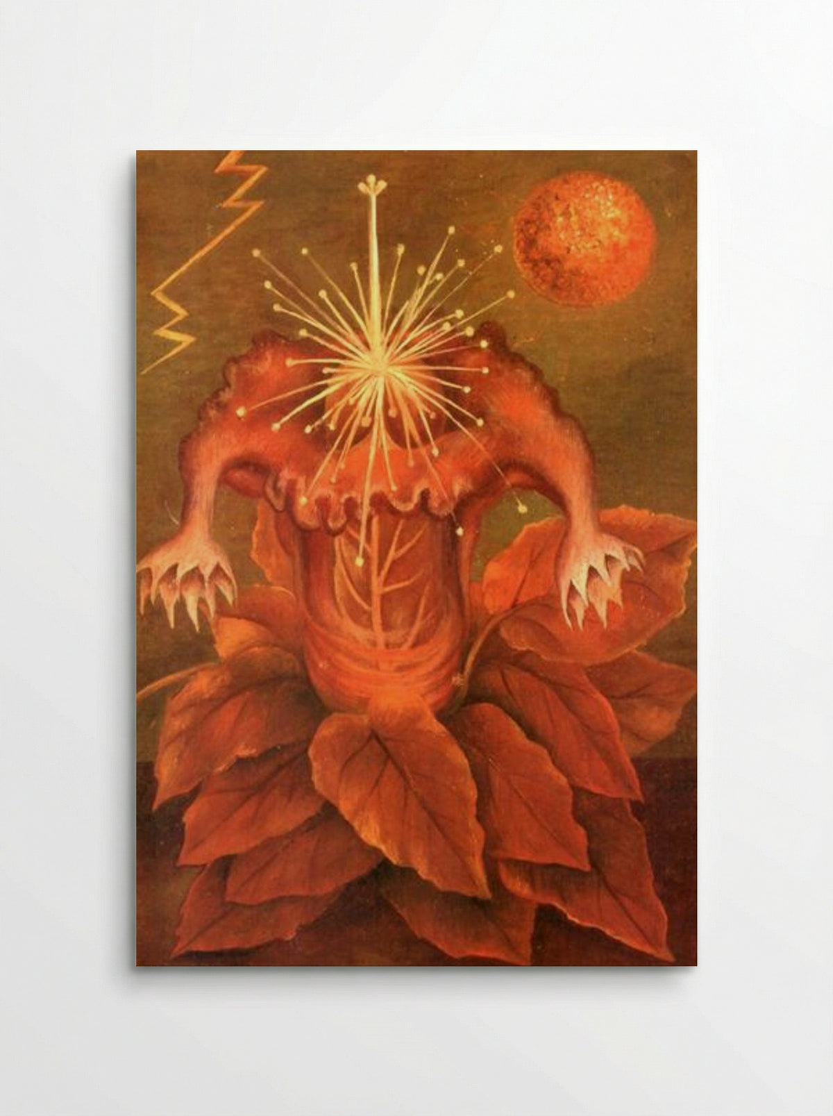 Flower of Life (Flame Flower) - Frida Kahlo - Poster