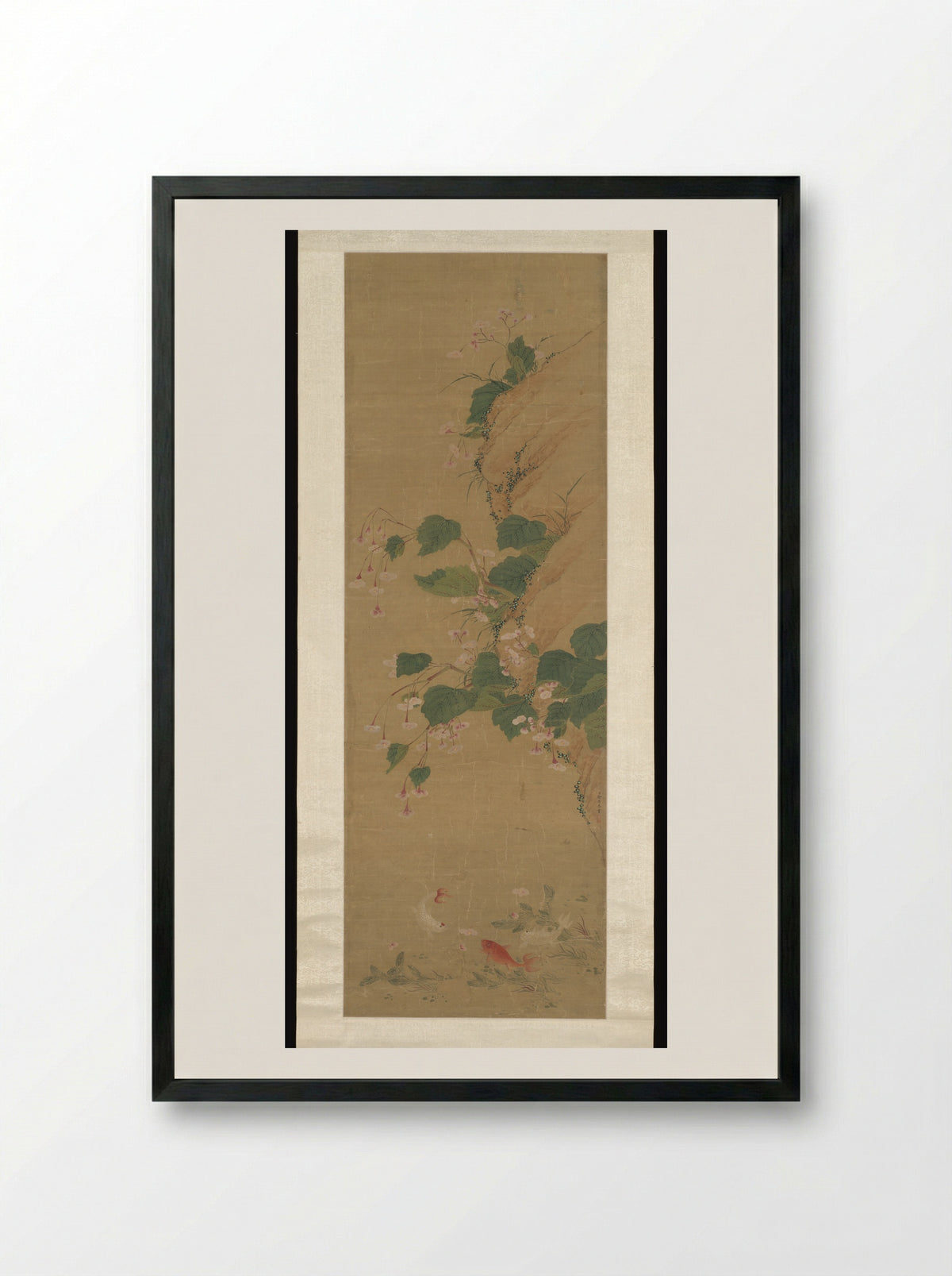 Flowering Branches - Yu Xing - Framed Print Black