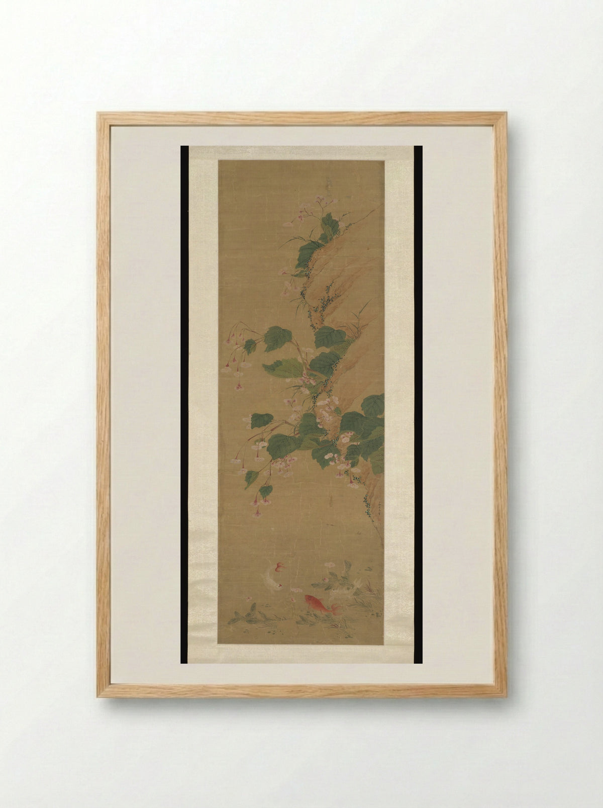 Flowering Branches - Yu Xing - Framed Print Wood