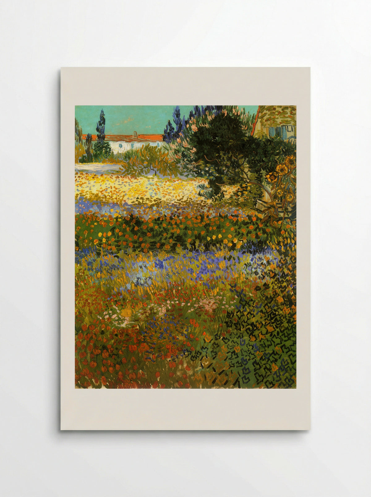 Flowering Garden - Vincent van Gogh - Poster