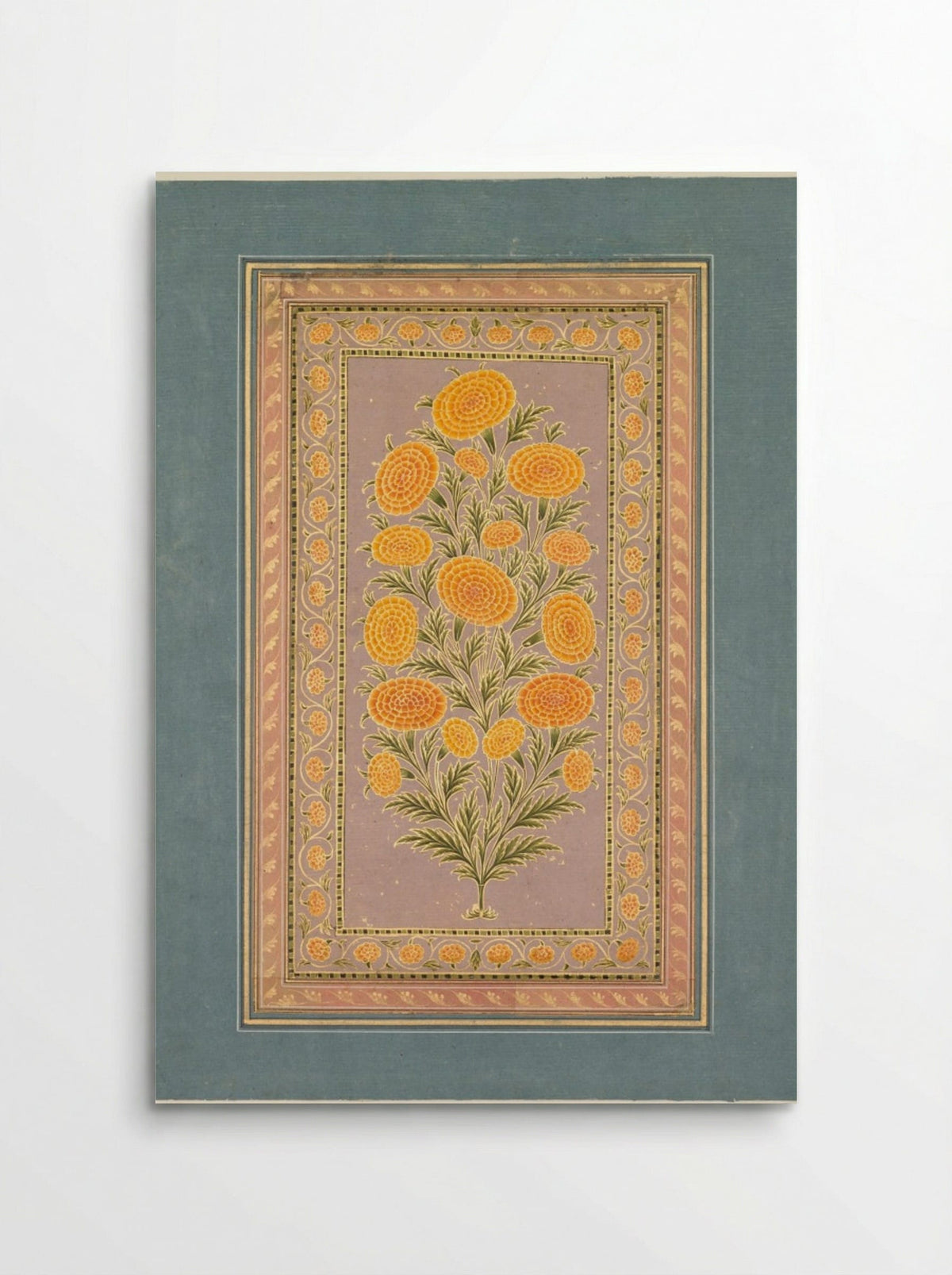 Flowering Marigold - Hunhar II - Poster