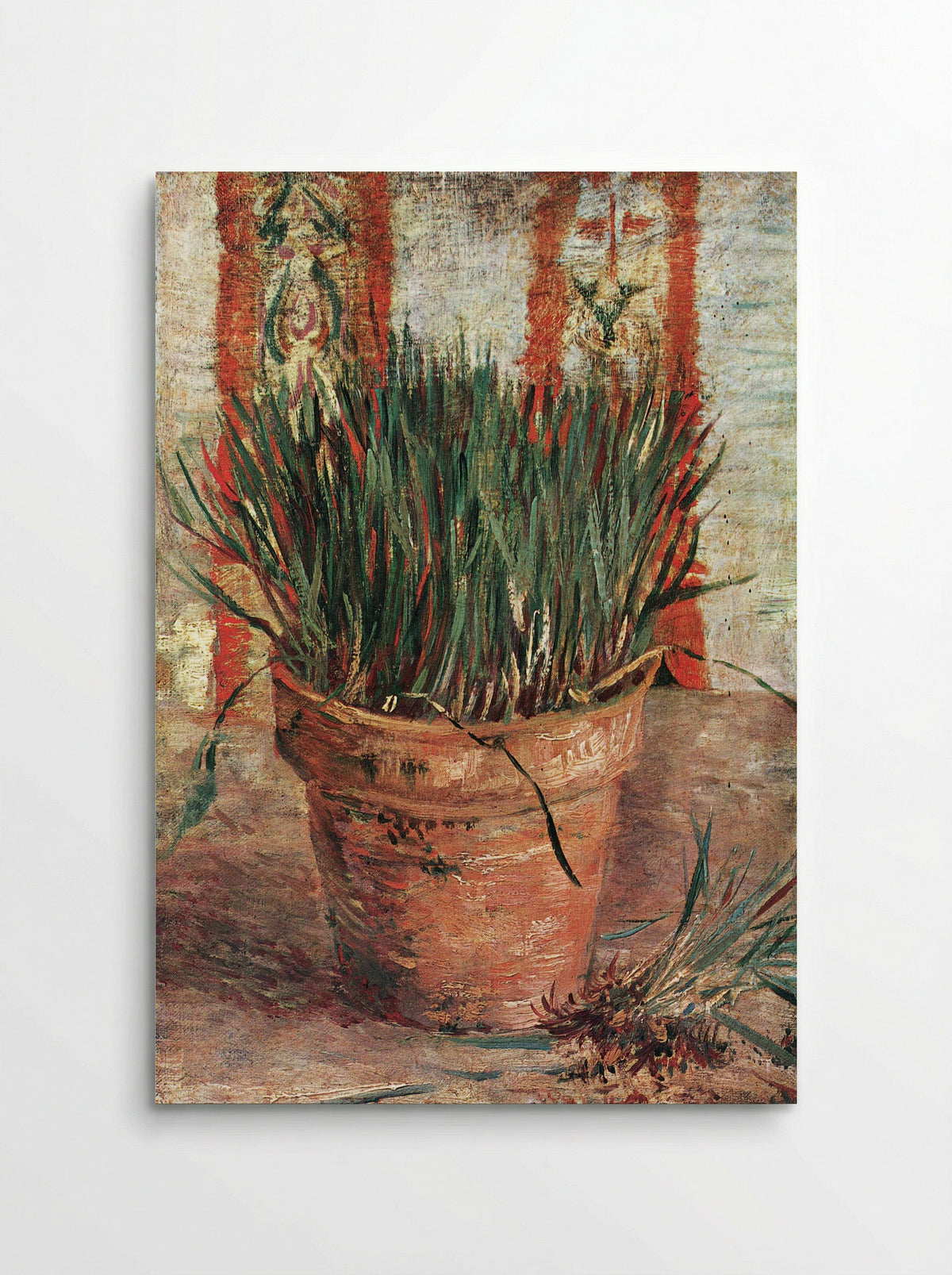 Flowerpot with Chives - Vincent van Gogh - Poster