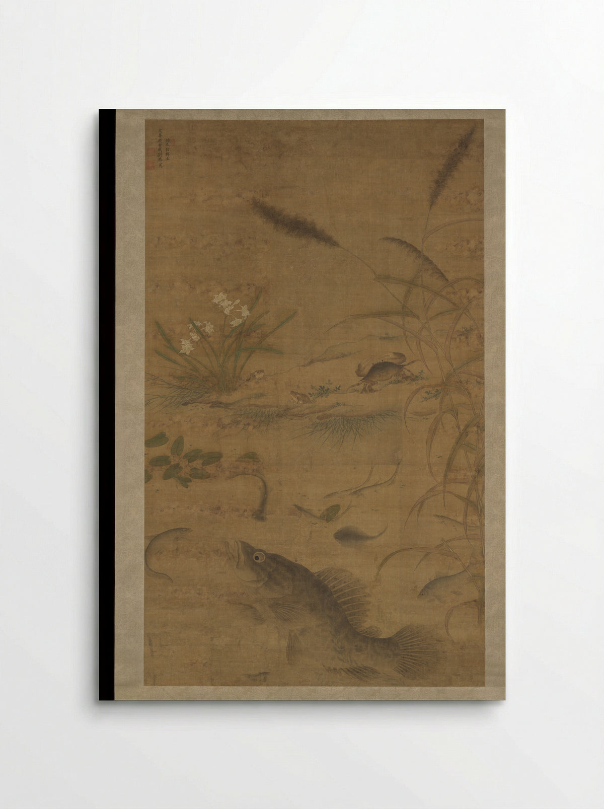 Flowers, fish, and crabs - Liu Jie - Poster