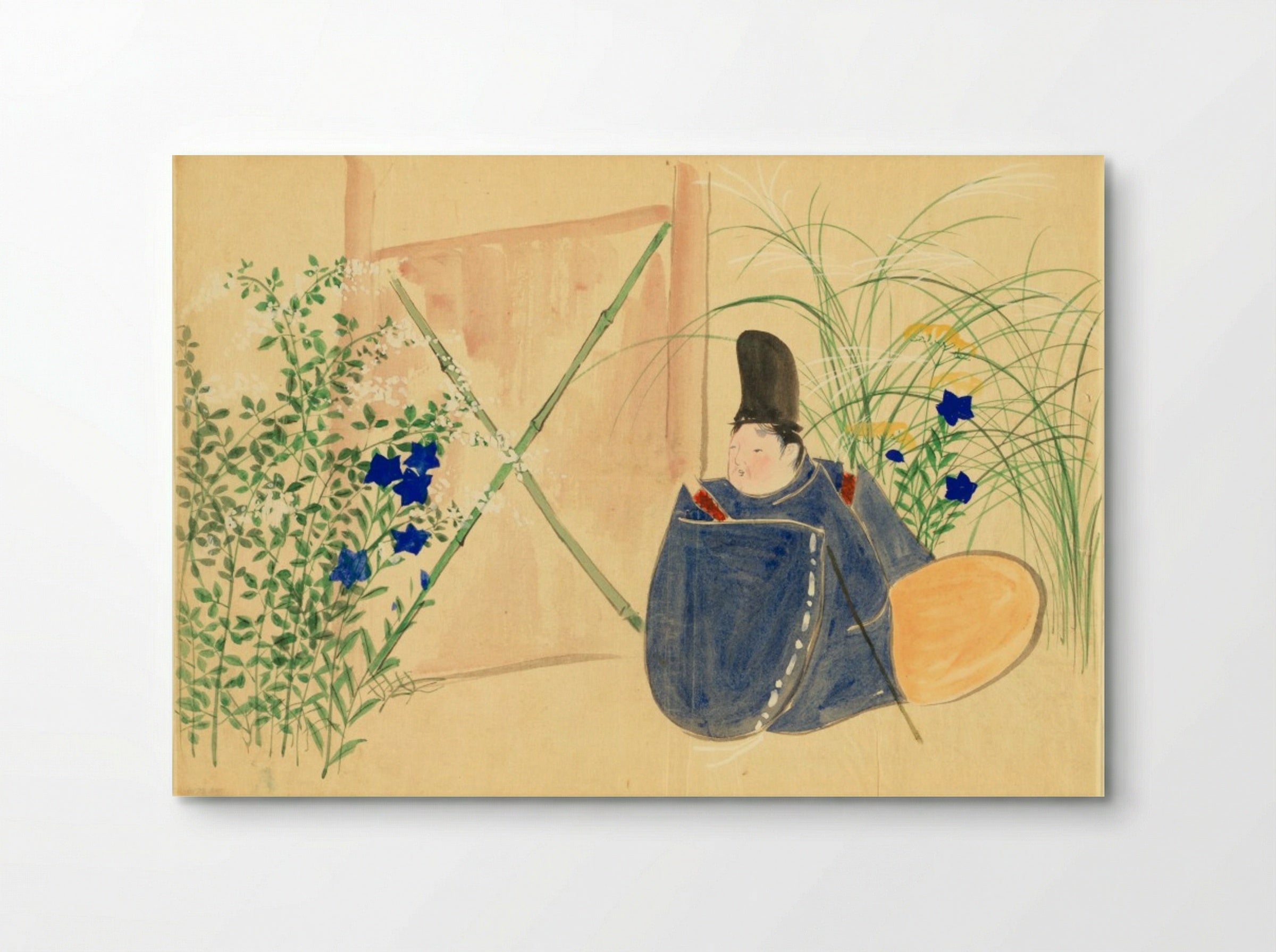 Flowers of a Hundred Worlds (Momoyogusa): Nakaguni - Kamisaka Sekka - Poster