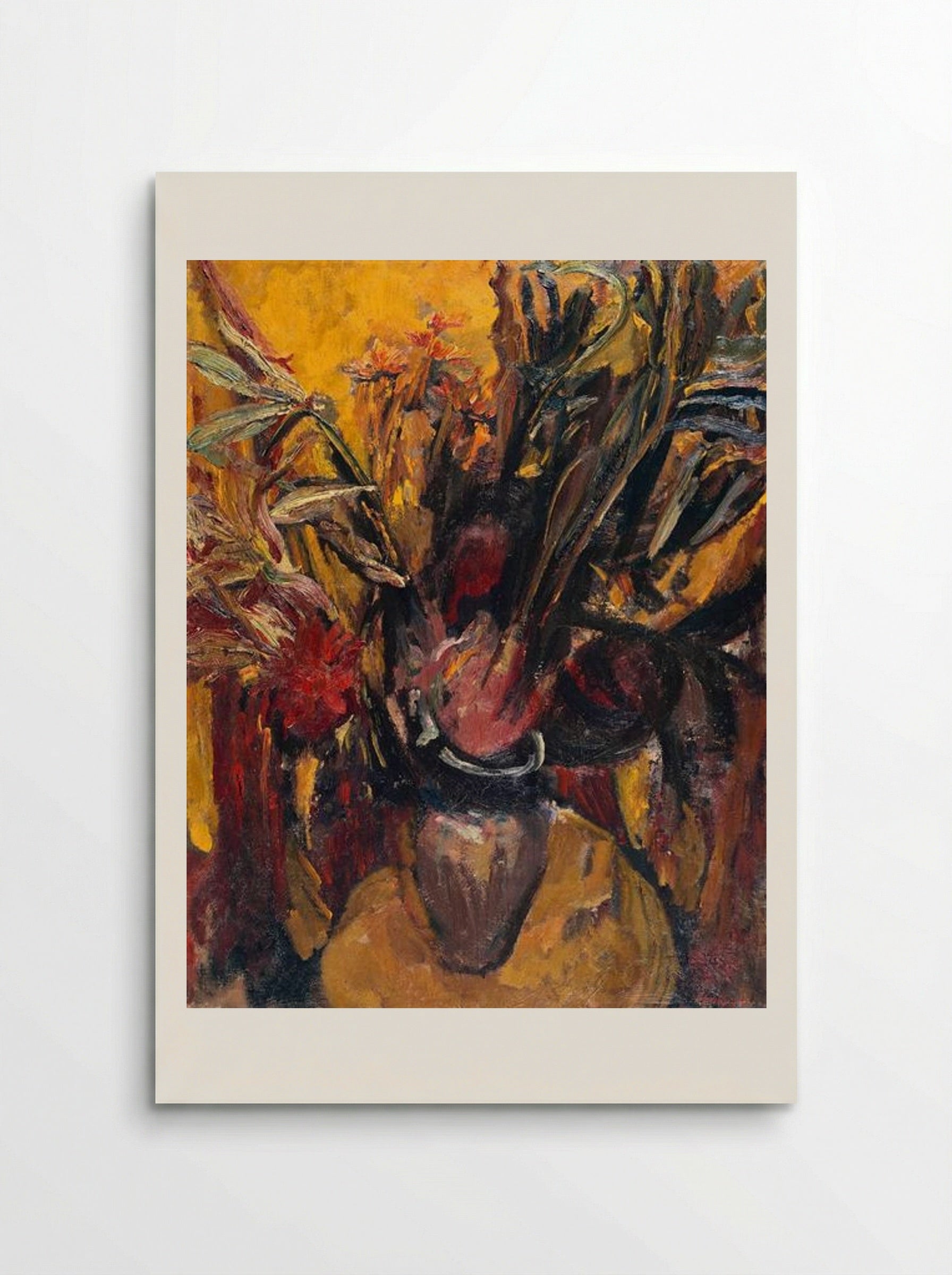 Flowers - David Bomberg - Poster