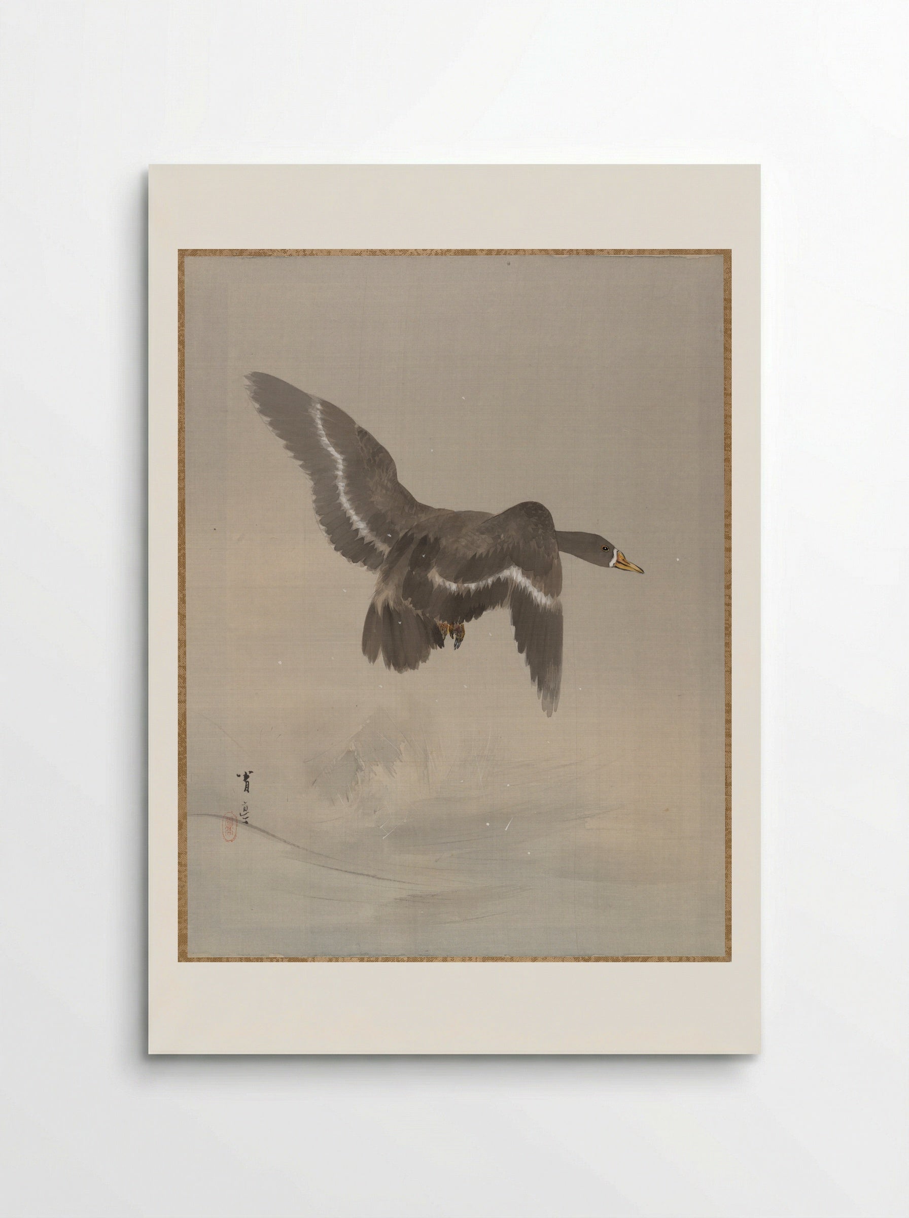 Flying Goose - Watanabe Seitei - Poster