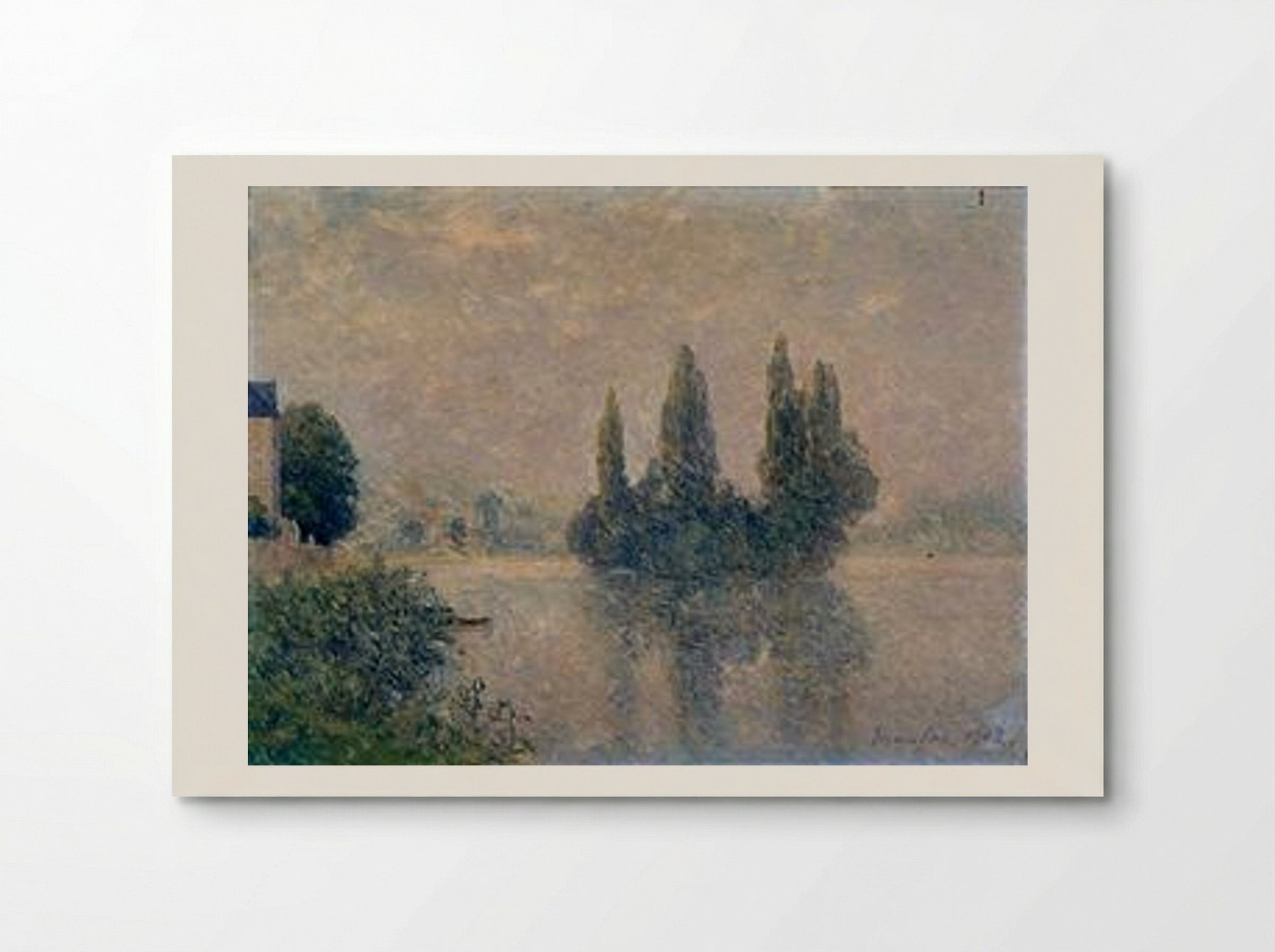 Fog on the Seine (The Andelys) - Maxime Maufra - Poster
