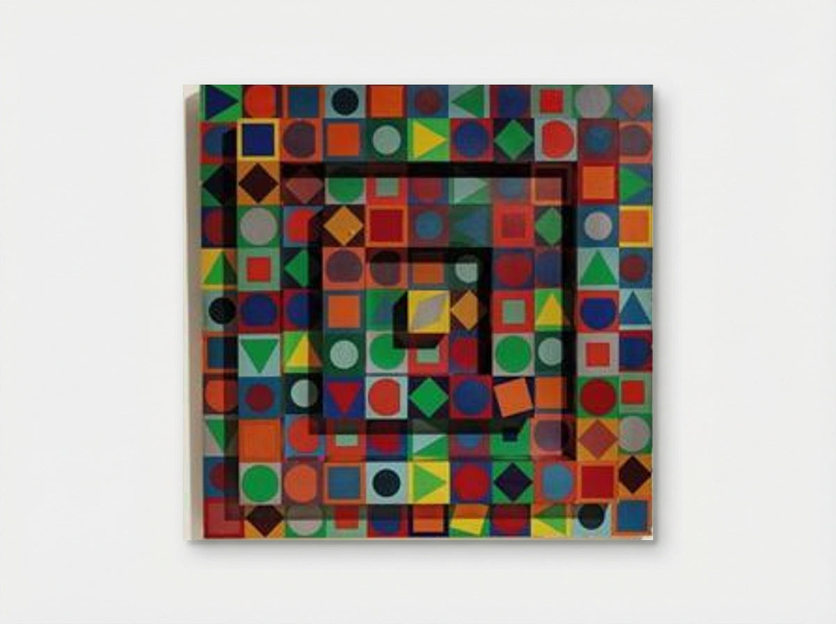 Folklore - Victor Vasarely - Poster