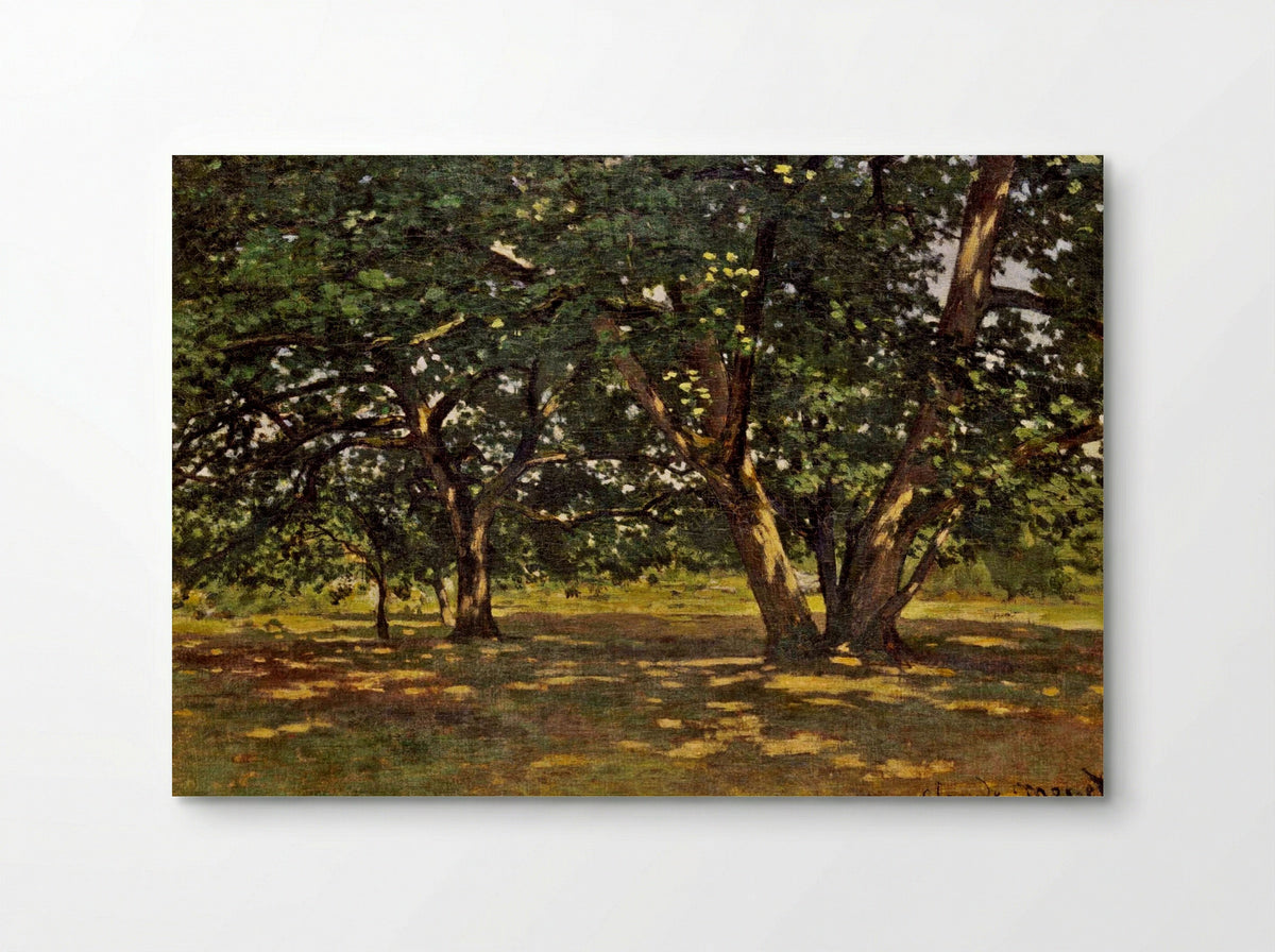 Fontainebleau Forest - Claude Monet - Poster