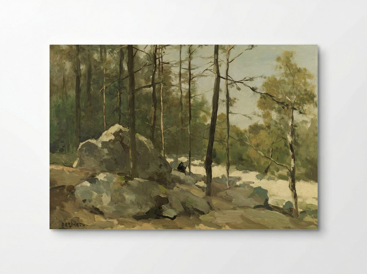 Forest View near Barbizon - Johan Hendrik Weissenbruch - Poster