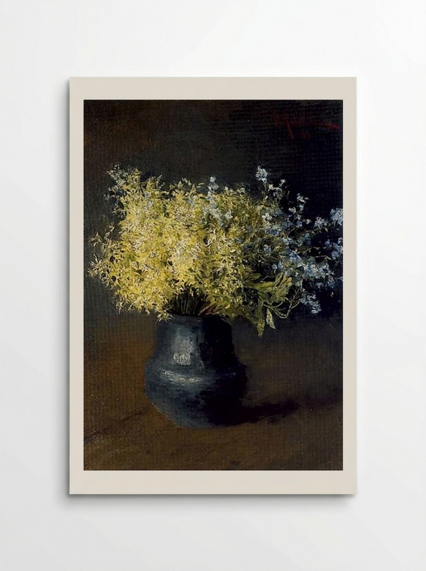 Forest Violets and Forget-me-nots - Isaac Levitan - Poster