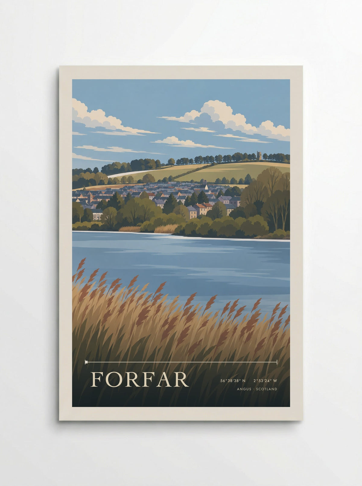 Forfar, Angus | Travel Poster - Poster