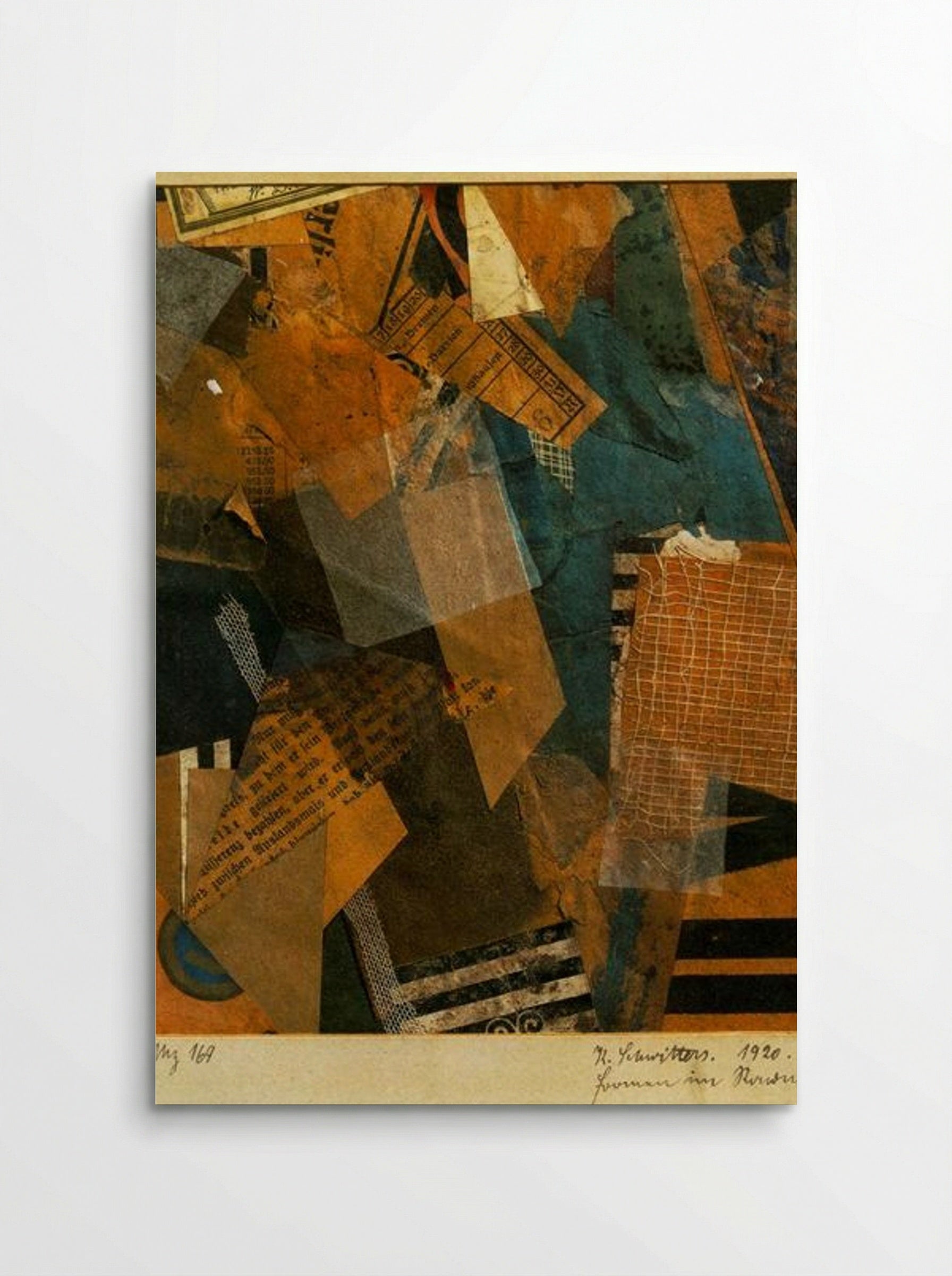 Forms in Space - Kurt Schwitters - Poster
