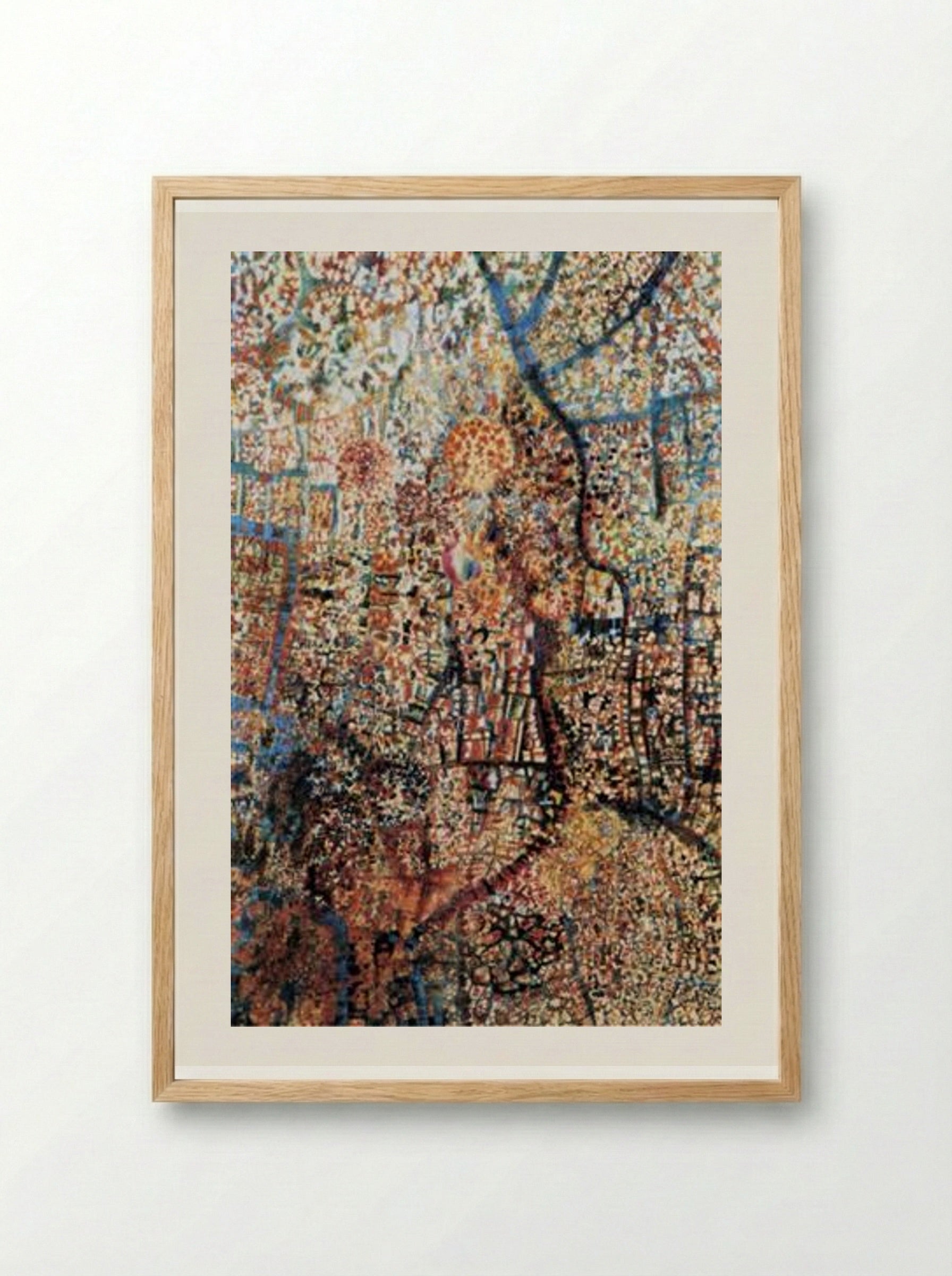Formula of Spring - Pavel Filonov - Framed Print Wood