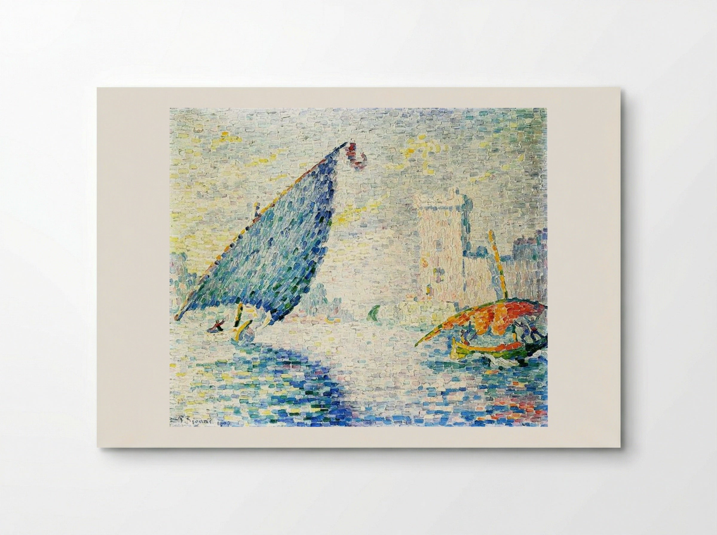 Fort Saint-Jean, Marseilles - Paul Signac - Poster