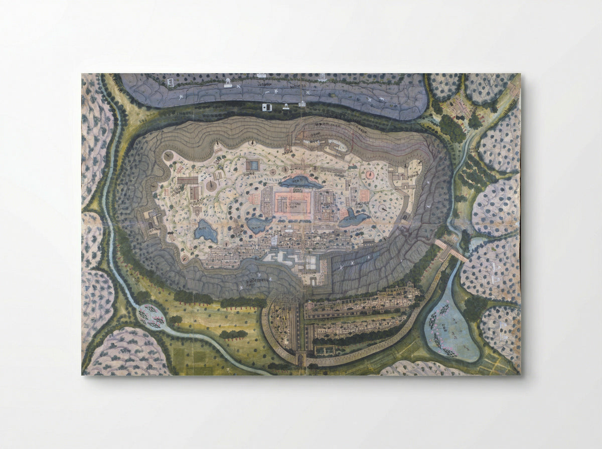 Fortified City of Ranthambhor - Bagta - Poster
