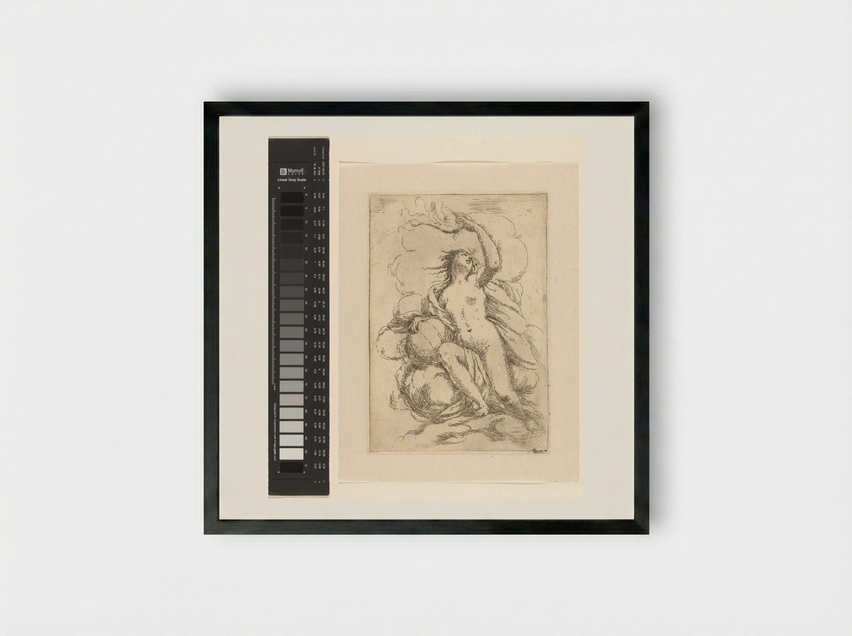 Fortuna - Giuseppe Diamantini - Framed Print Black