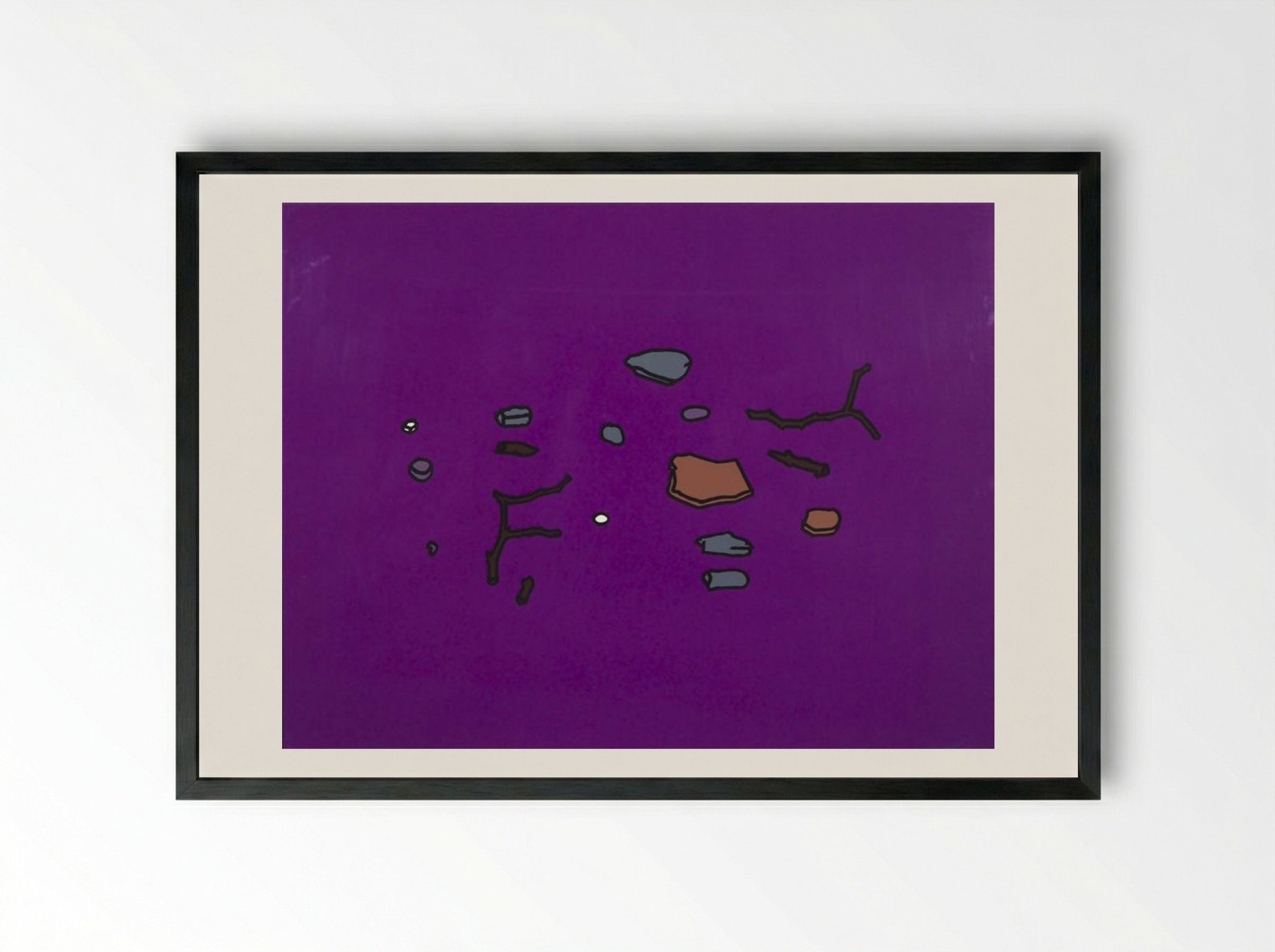 Found Objects - Patrick Caulfield - Framed Print Black