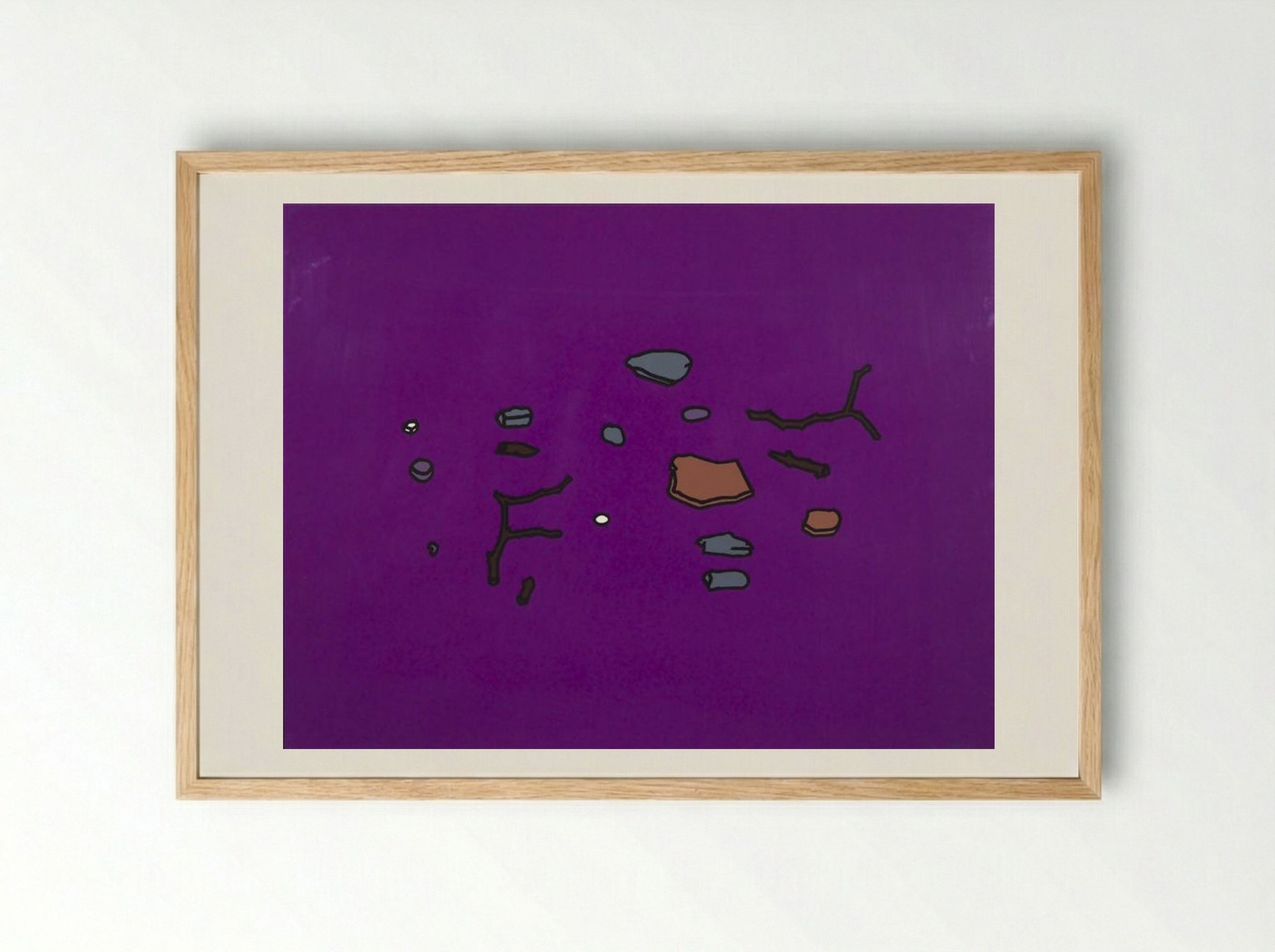 Found Objects - Patrick Caulfield - Framed Print Wood
