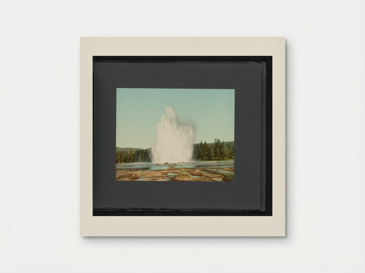 Fountain Geyser, Yellowstone National Park - William Henry Jackson - Poster