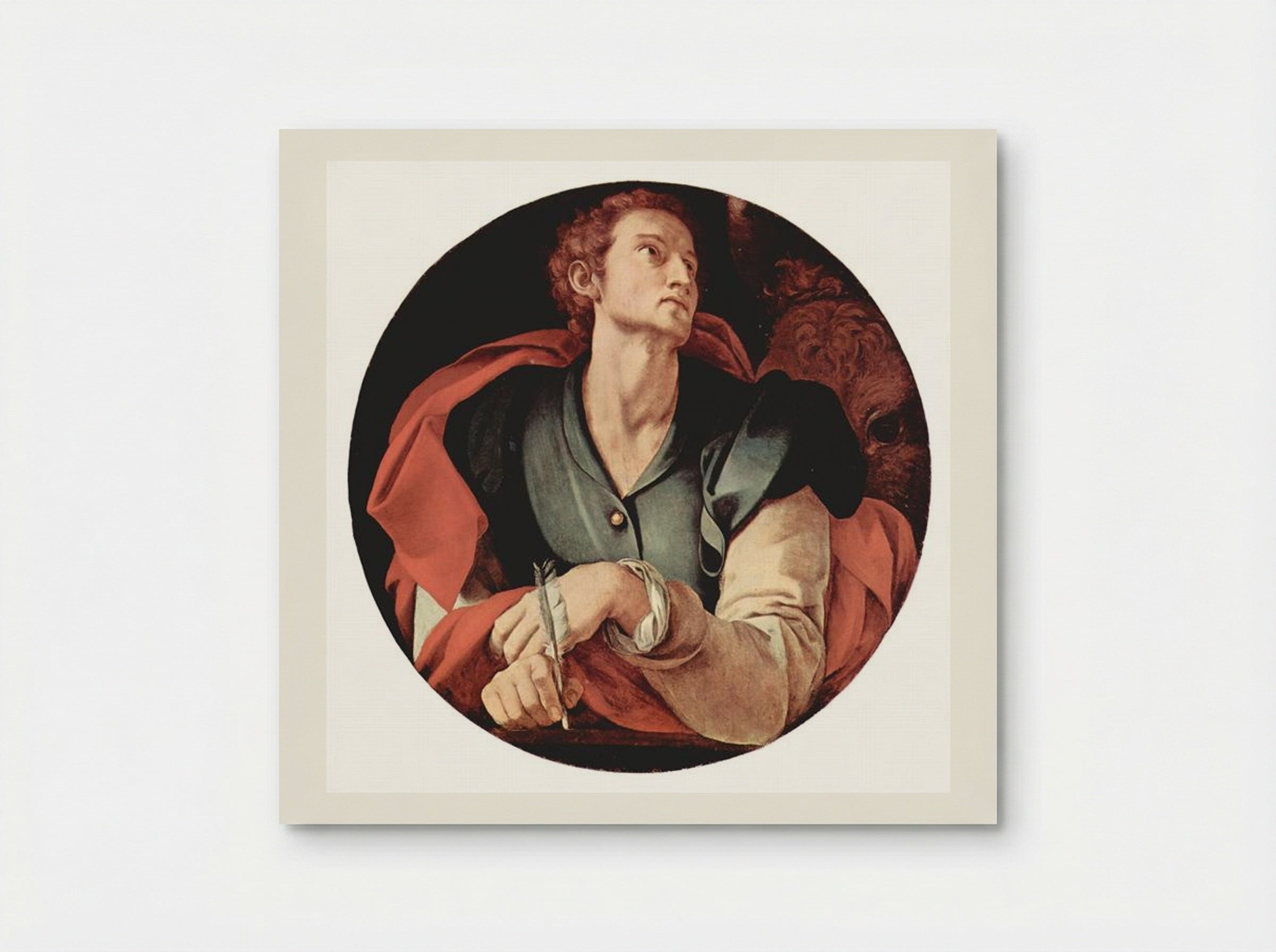 Four Evangelists: Saint Luke - Jacopo Pontormo - Poster