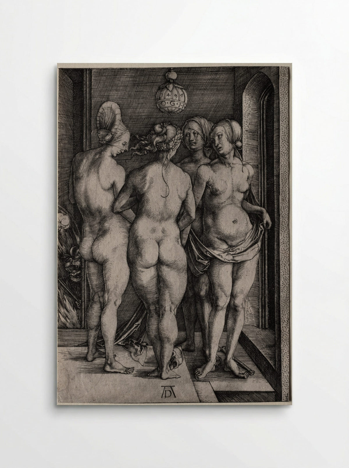 Four Naked Women - Albrecht Dürer - Poster