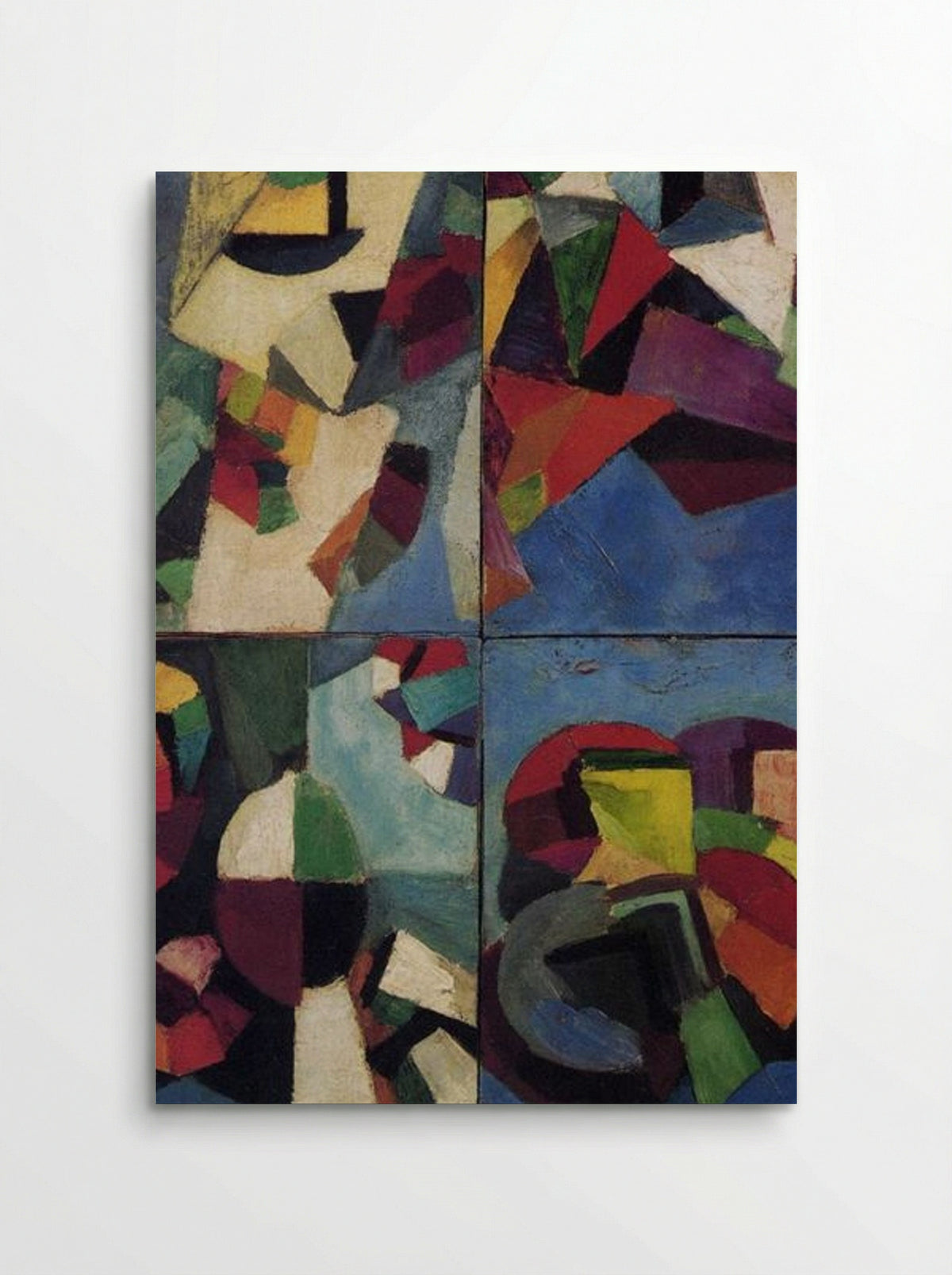 Four Part Synchromy, Number 7 - Morgan Russell - Poster