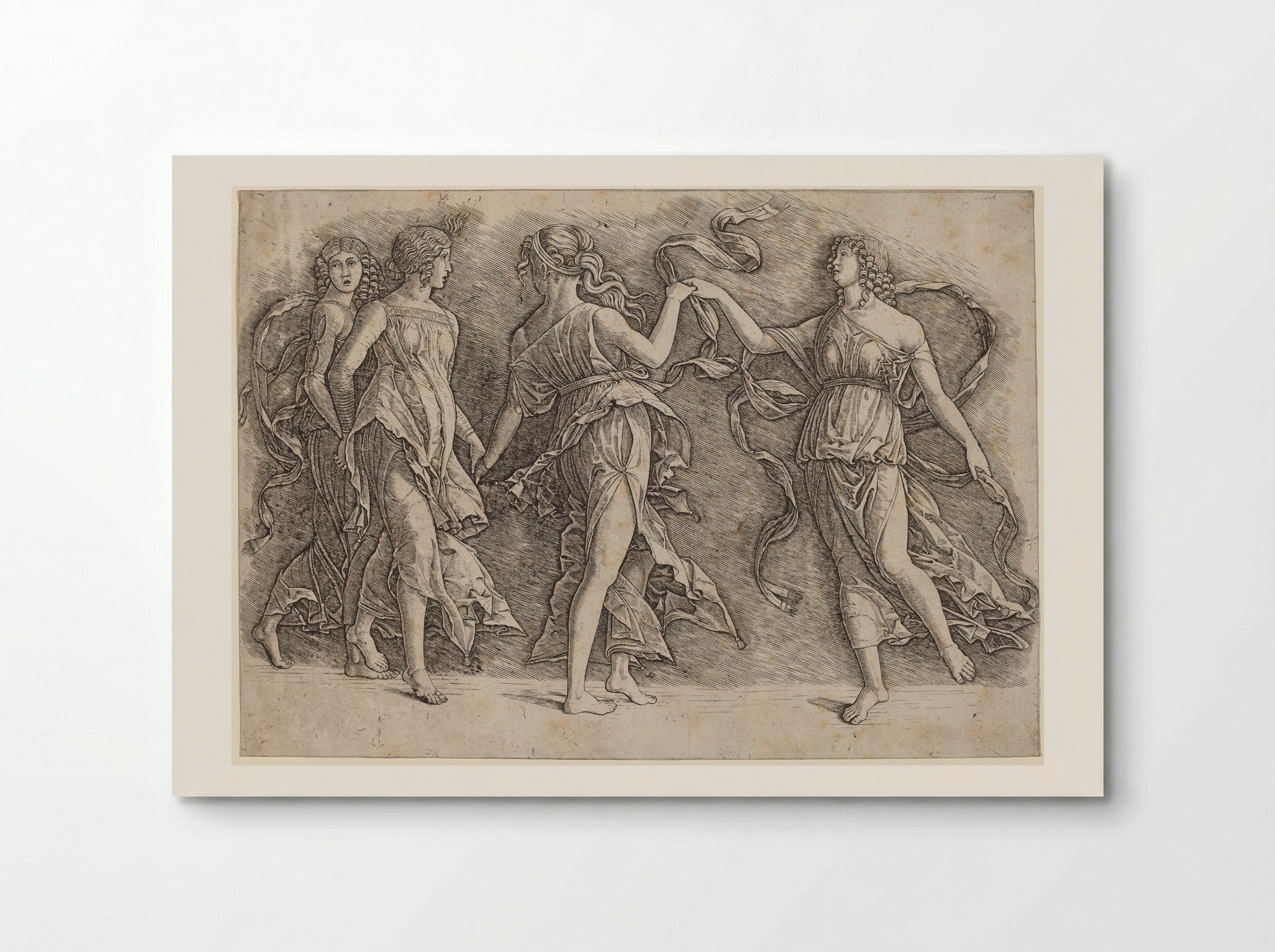 Four Women Dancing - Andrea Mantegna - Poster