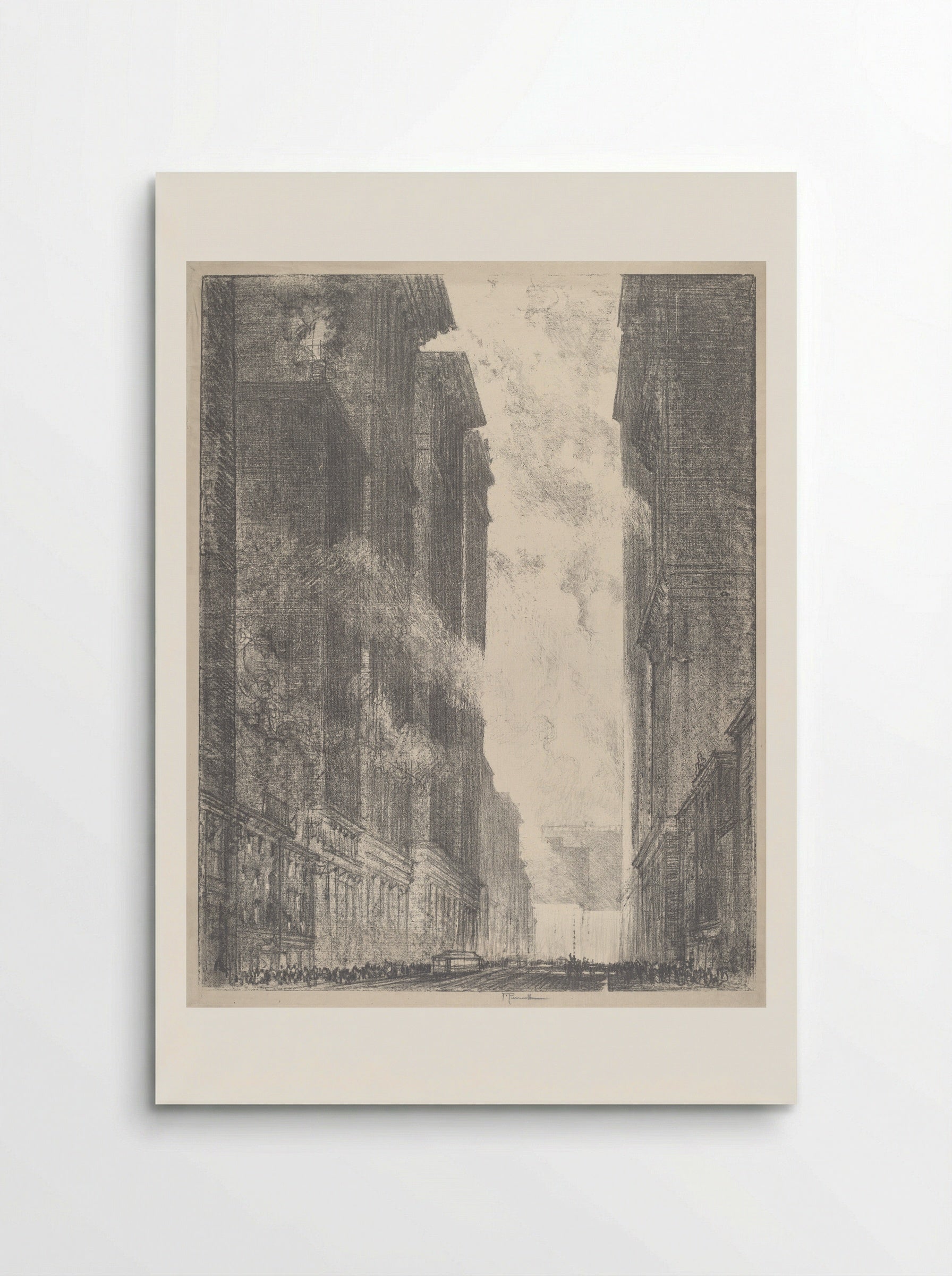 Fourth Avenue - Joseph Pennell - Poster