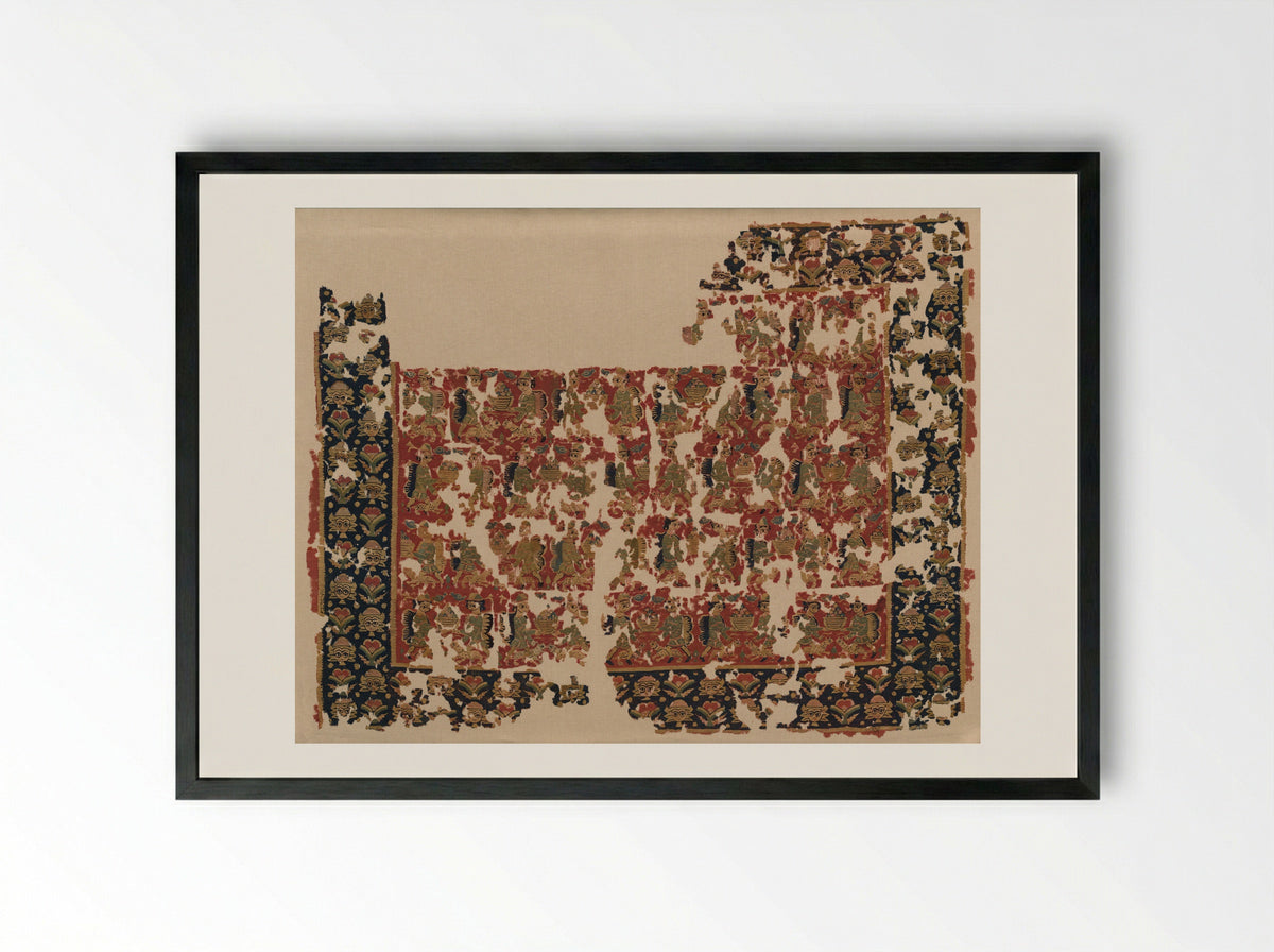 Fragment of Hanging - Fine Art Print - Framed Print Black