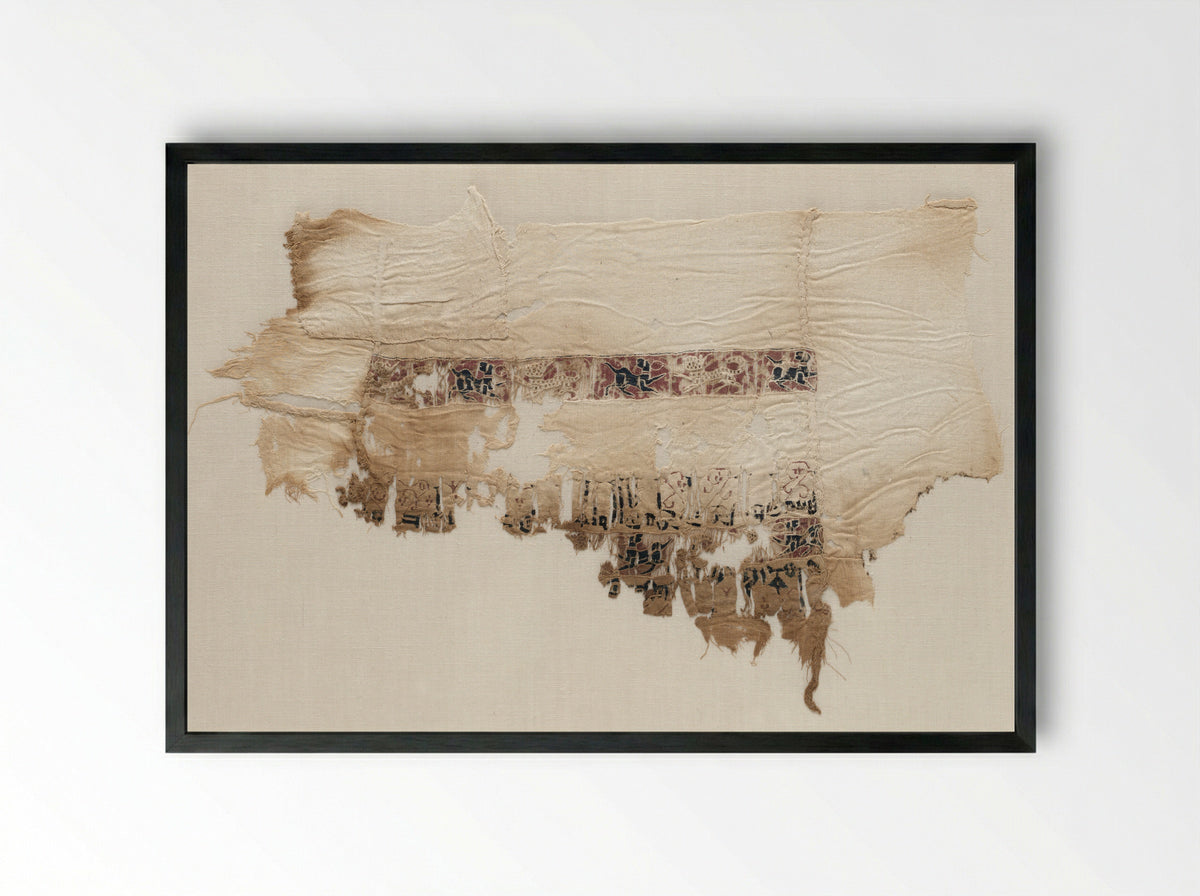 Fragment of a Sleeve - Fine Art Print - Framed Print Black