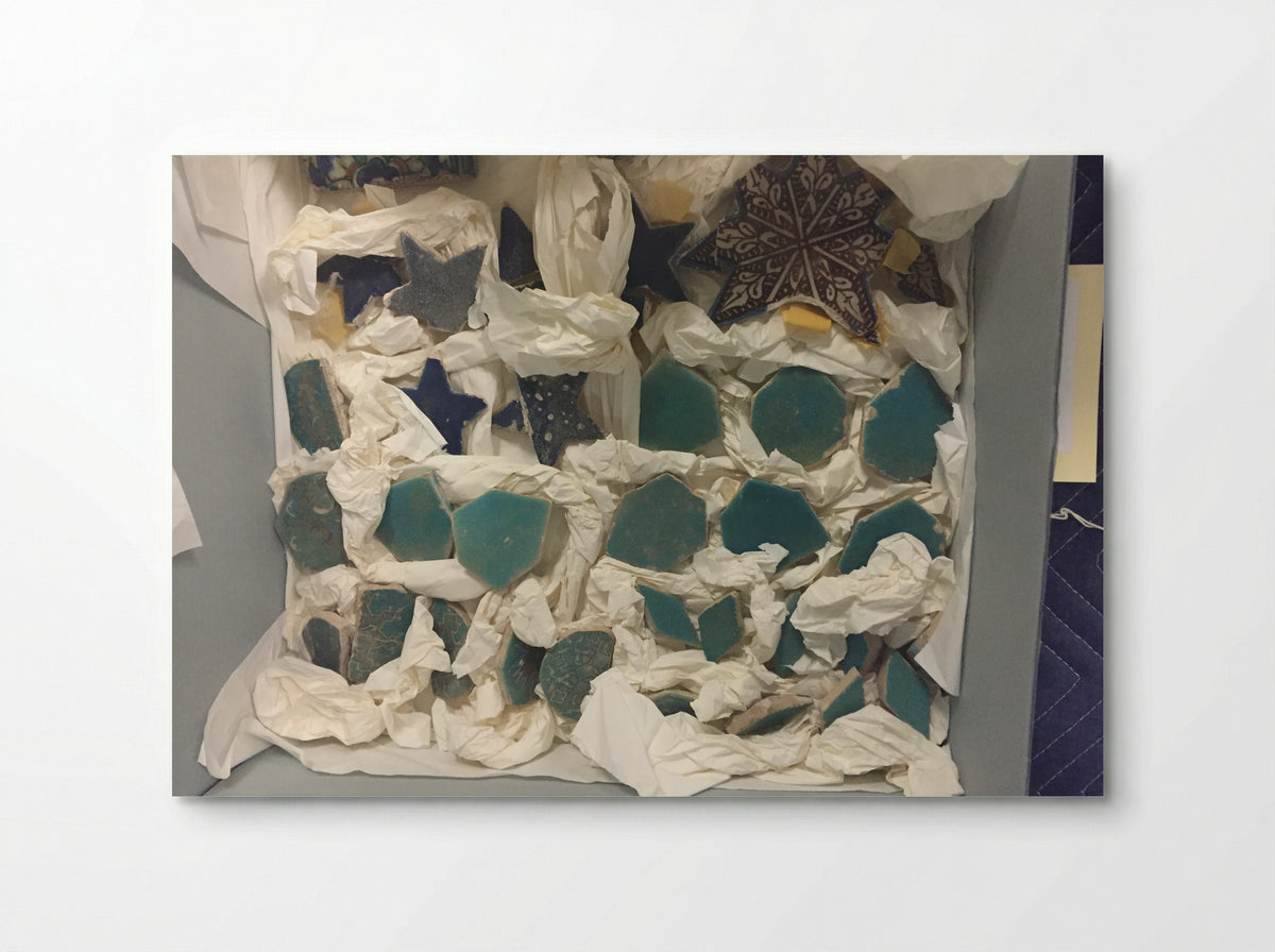 Fragments of a Tile Panel - Fine Art Print - Poster