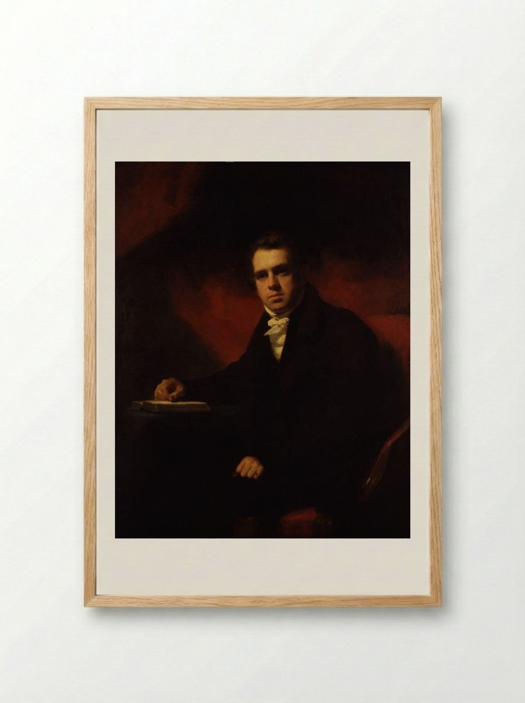 Francis Horner - Henry Raeburn - Framed Print Wood