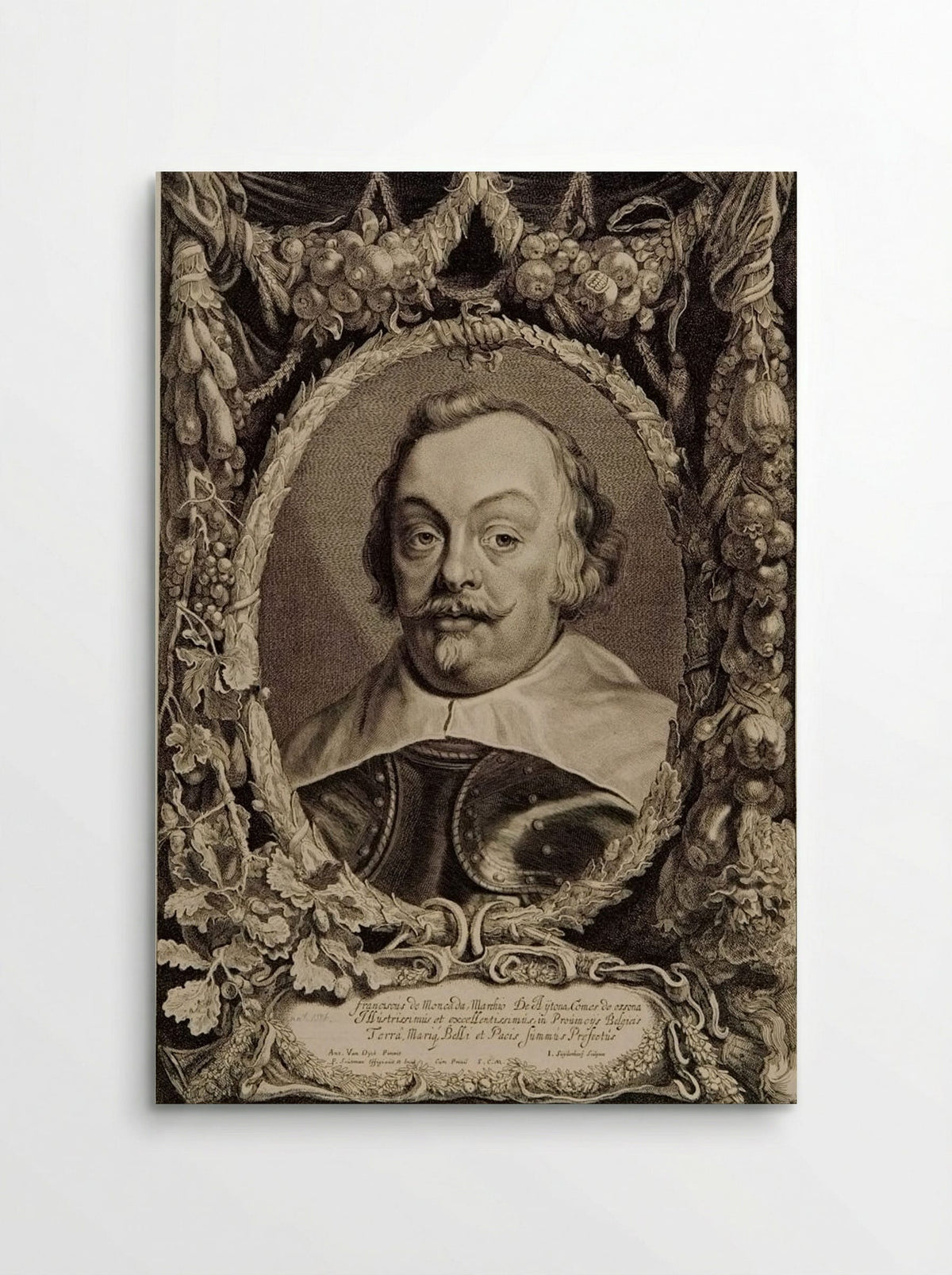 Francisco de Moncada - Jonas Suyderhoef - Poster