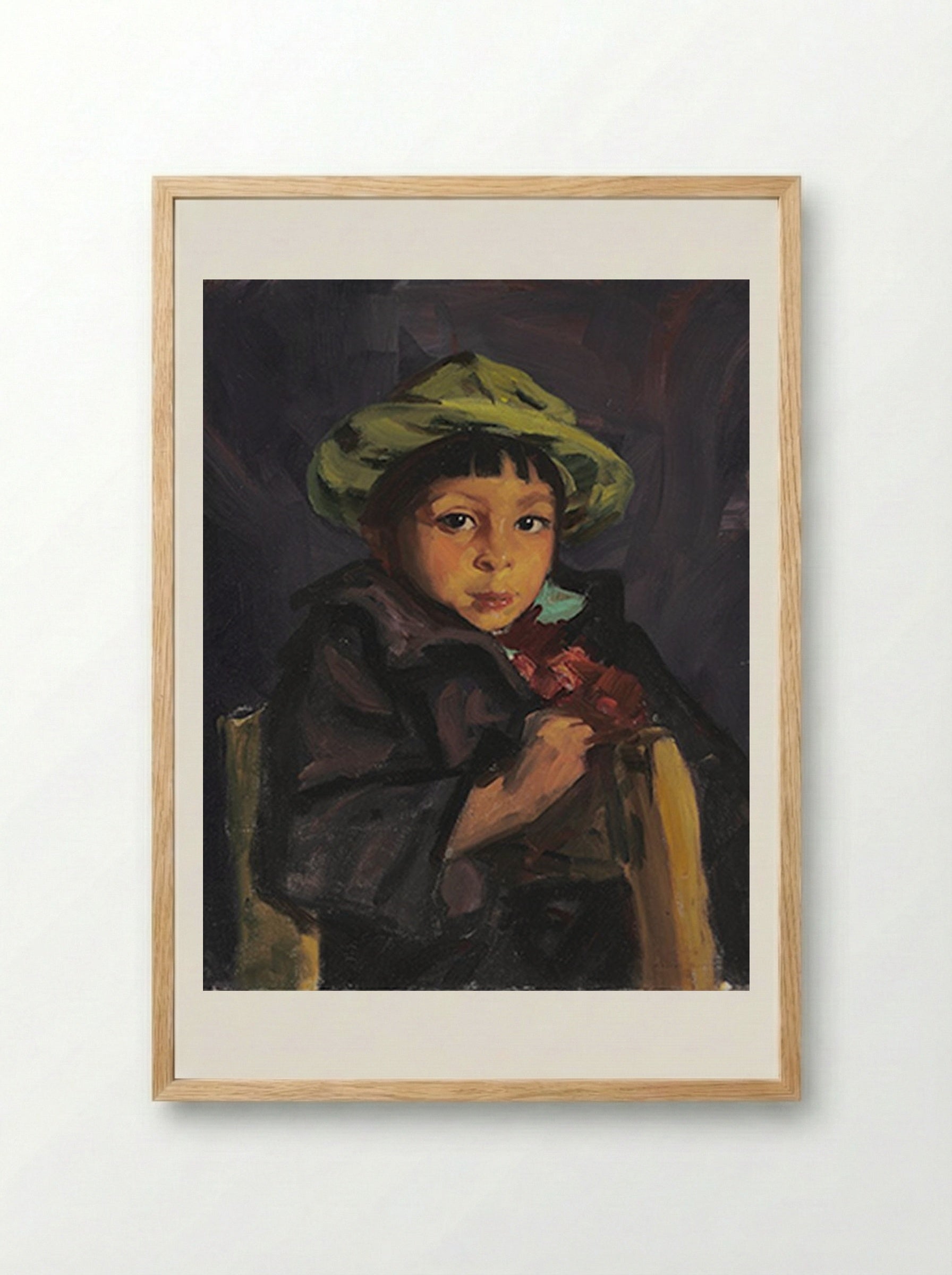 Francisco - Robert Henri - Framed Print Wood
