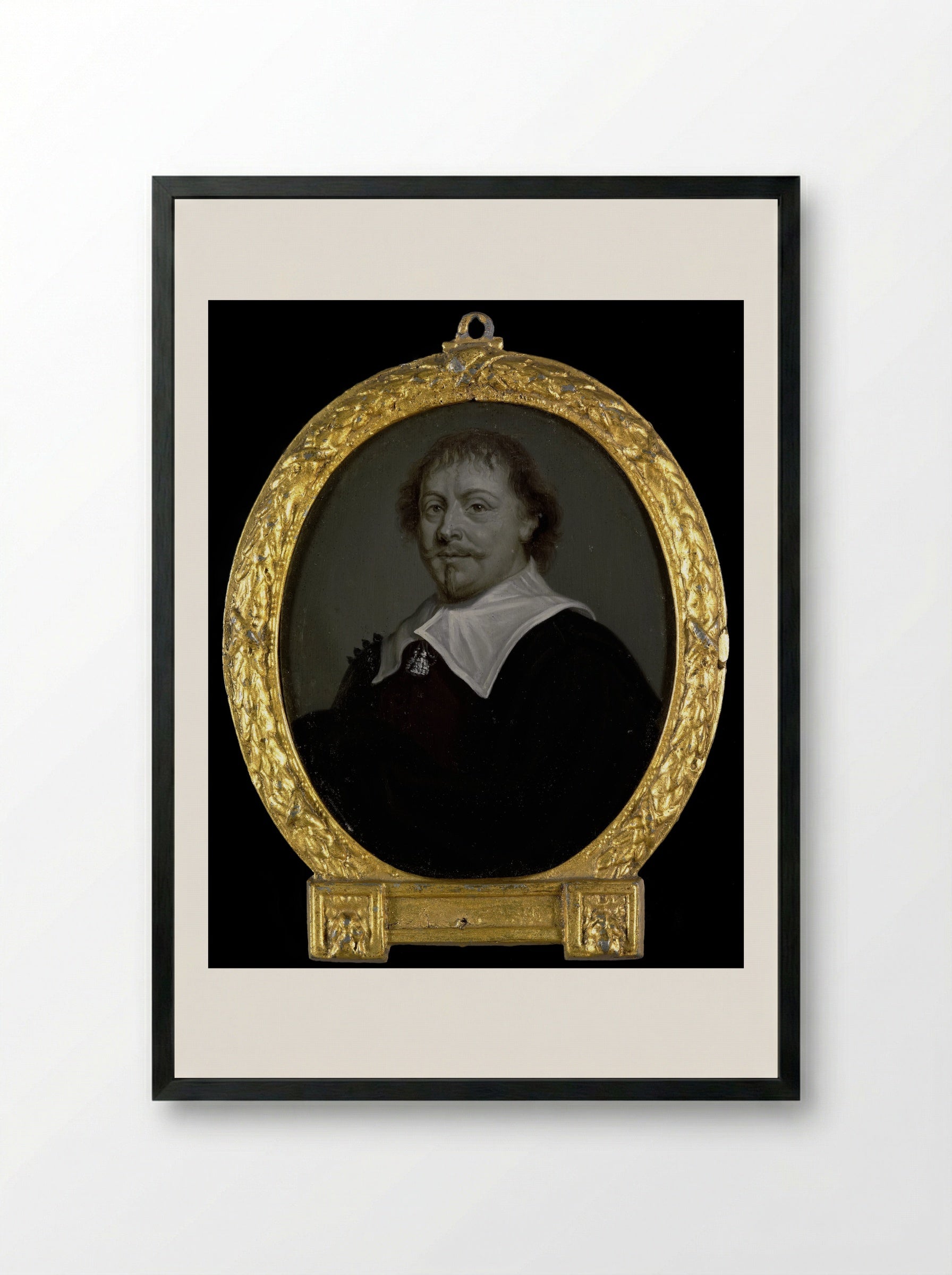Franciscus Planté (1613-90), Predikant te Zevenbergen en in Brazilië - Arnoud van Halen - Framed Print Black