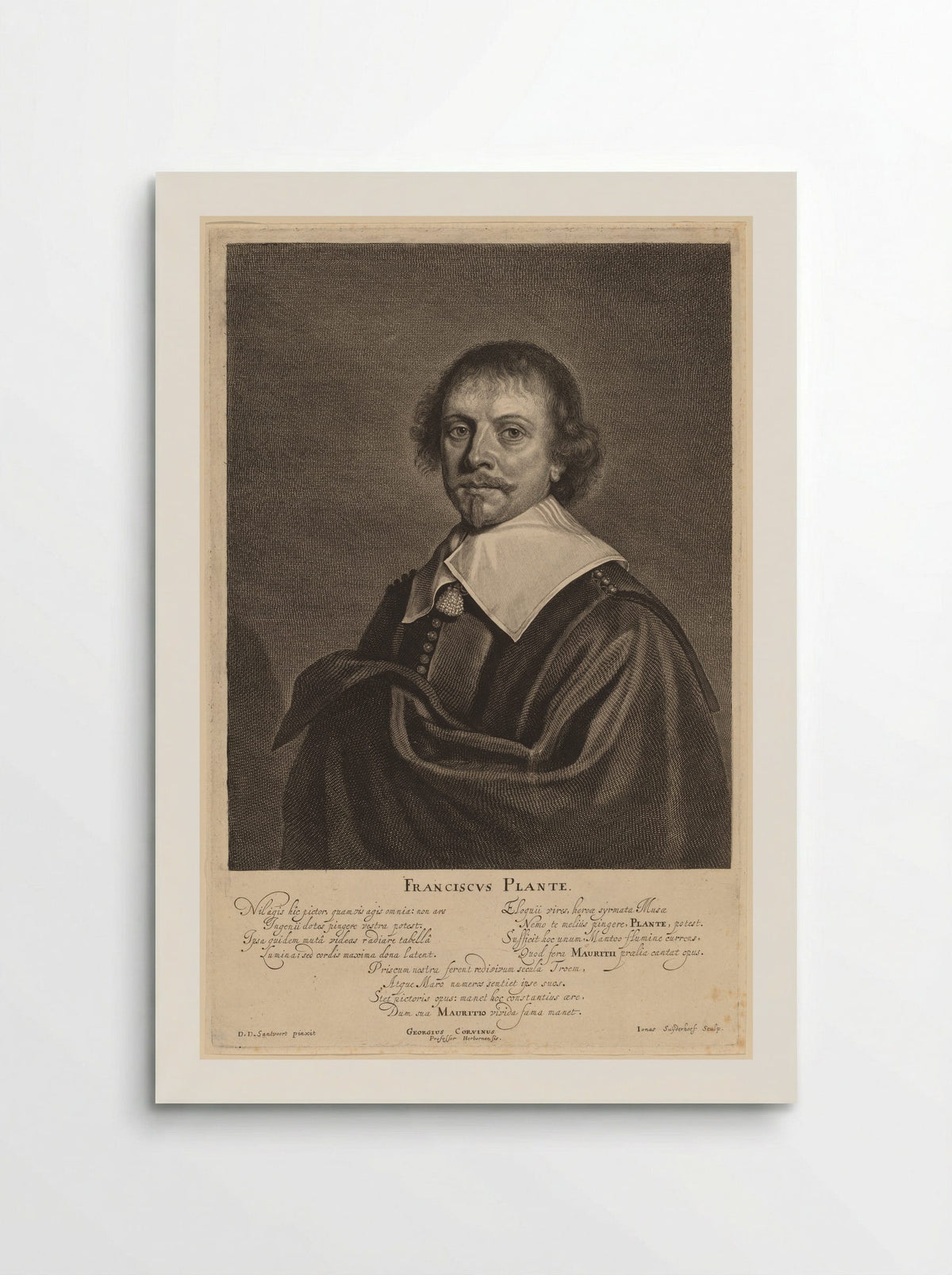 Franciscus Plante - Jonas Suyderhoef - Poster