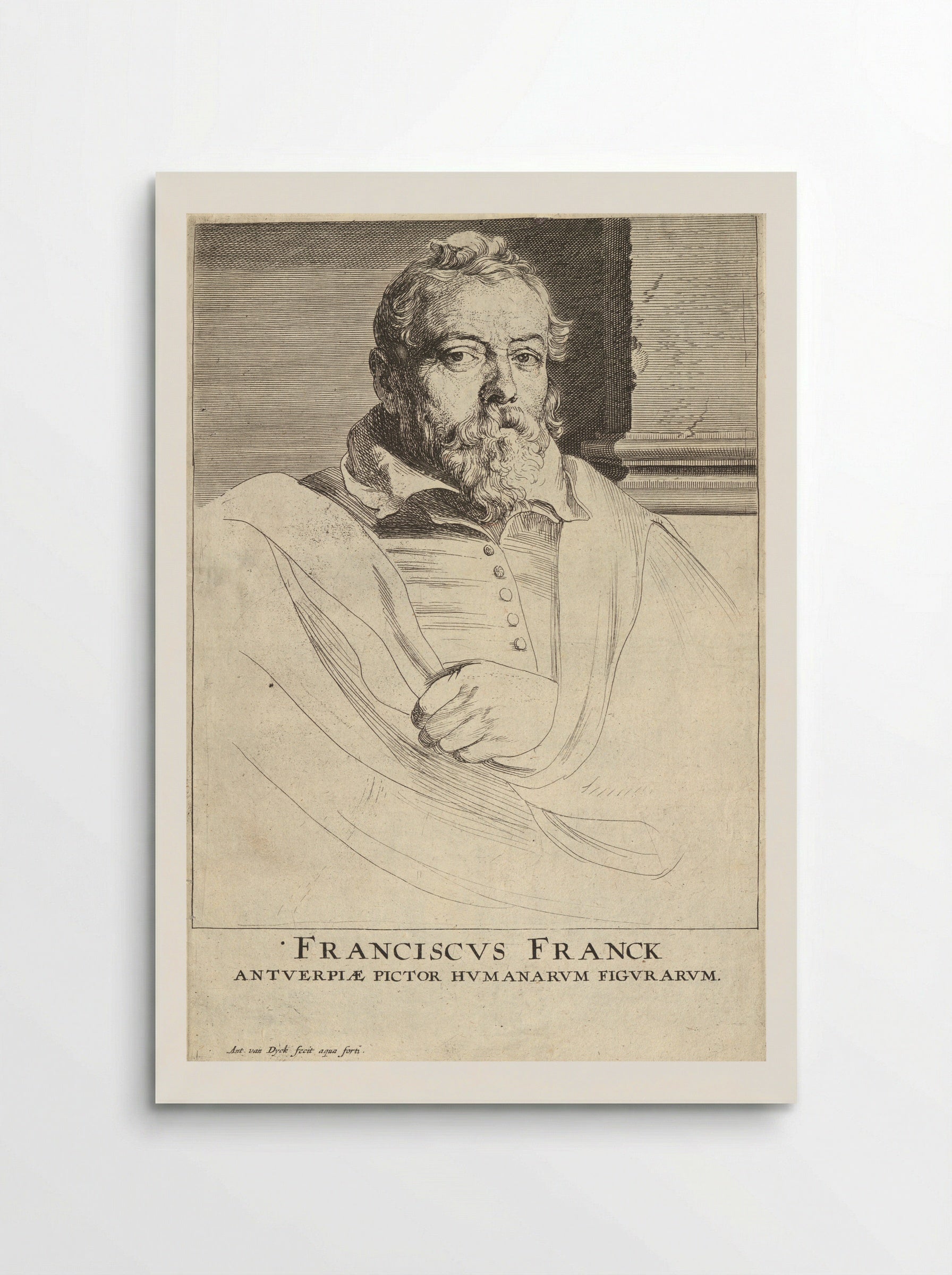 Frans Francken the Elder - Anthony van Dyck - Poster