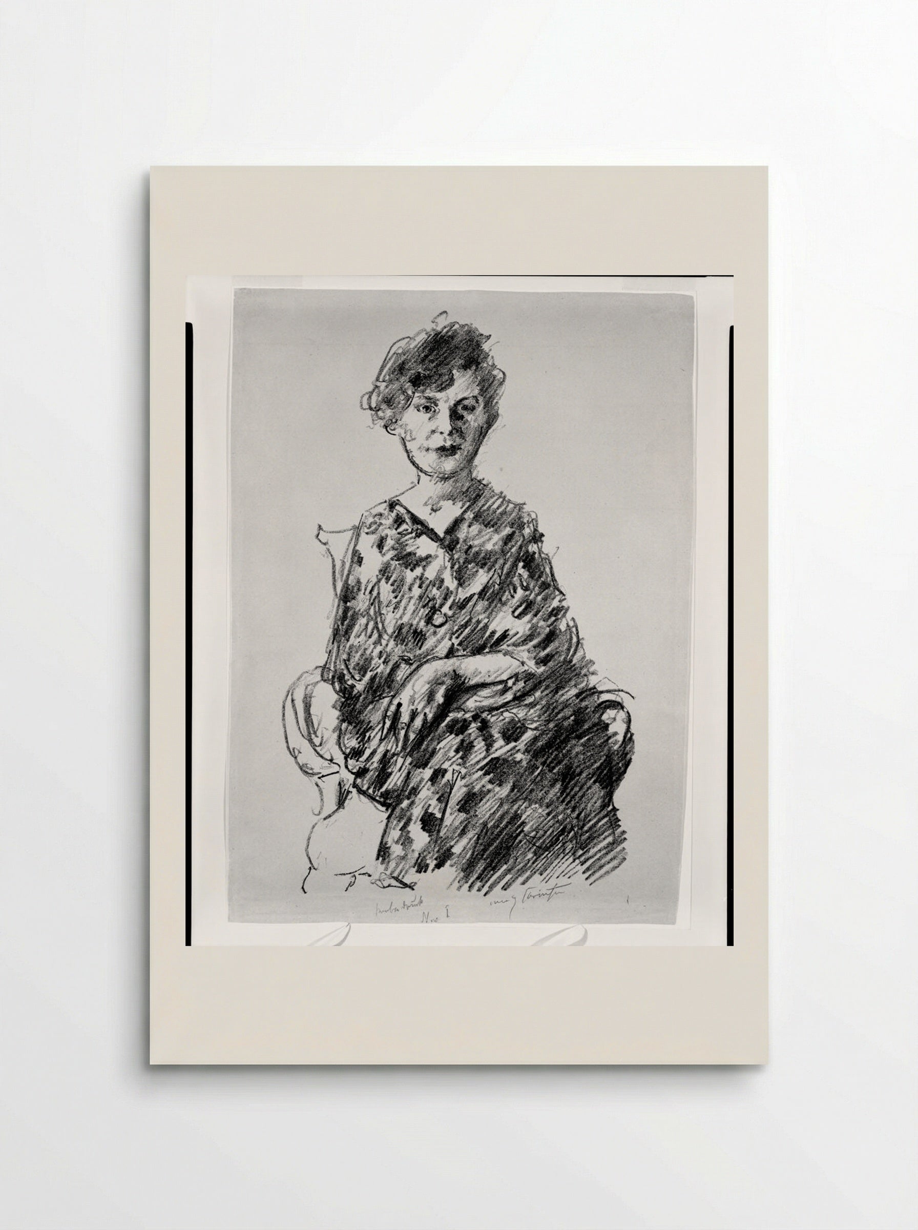 Frau Goeritz - Lovis Corinth - Poster