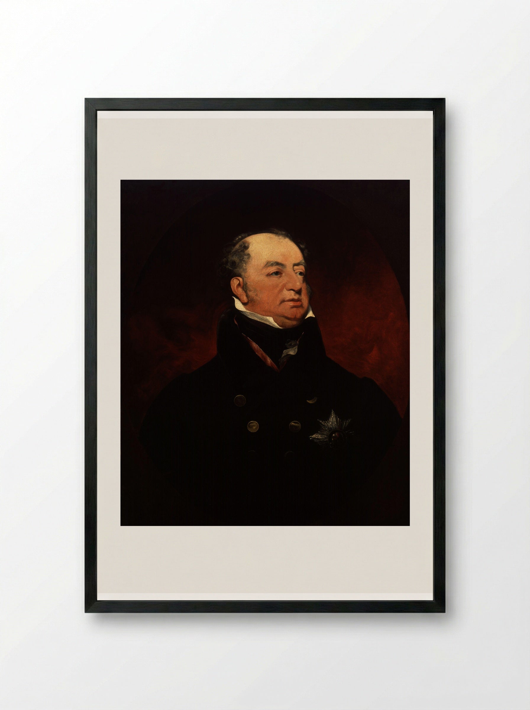 Frederick, Duke of York and Albany - John Jackson - Framed Print Black
